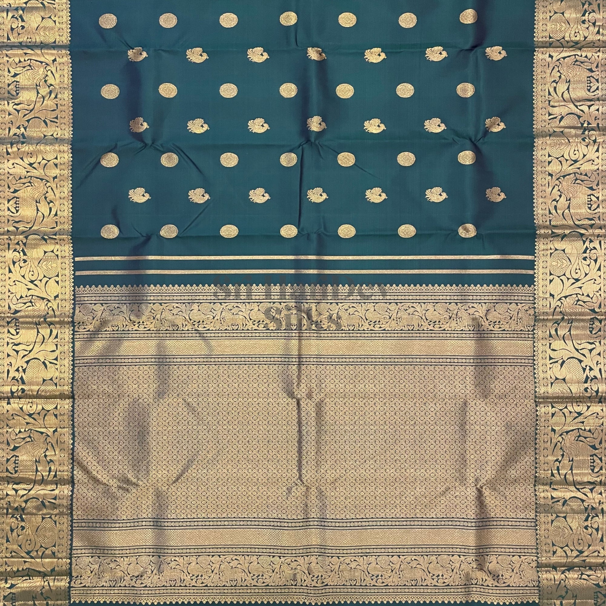 SHS5279 Kanchipuram Pure Handloom Silk Sari