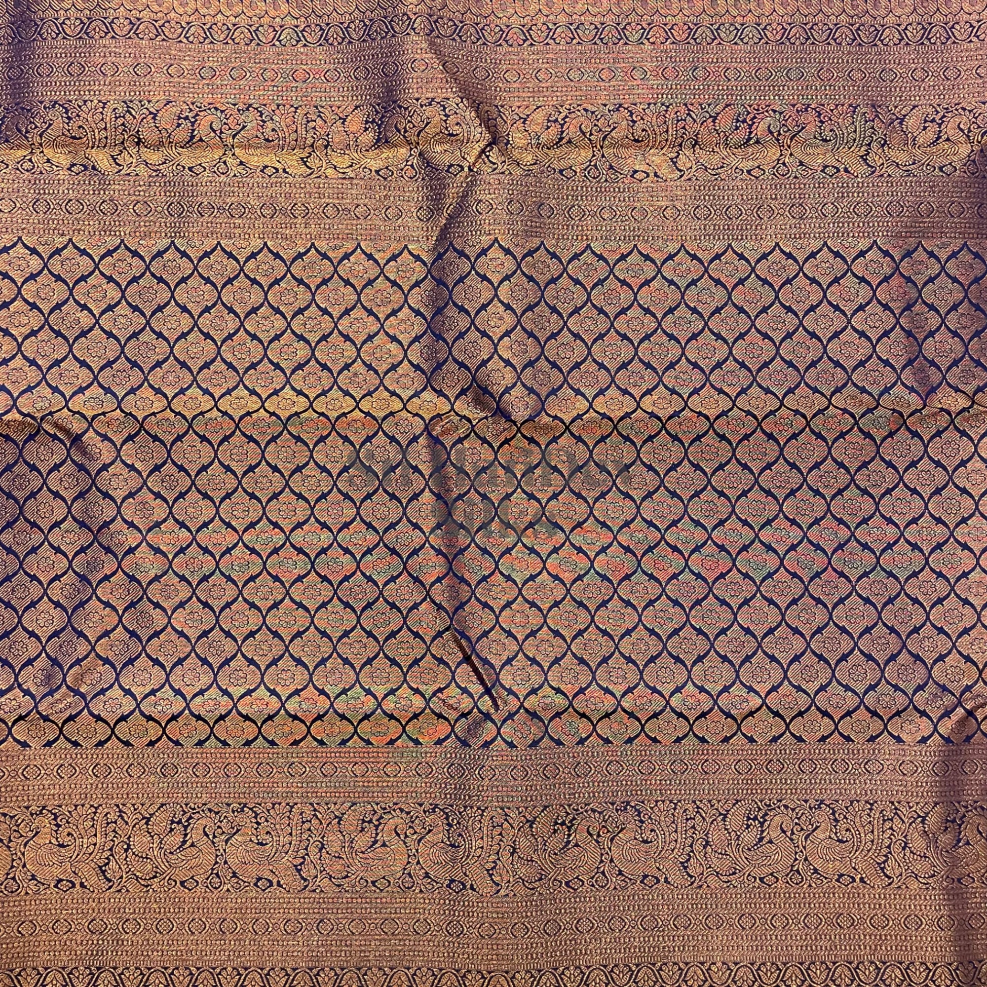 SHS6386 Kanchipuram pure handloom Silk Sari
