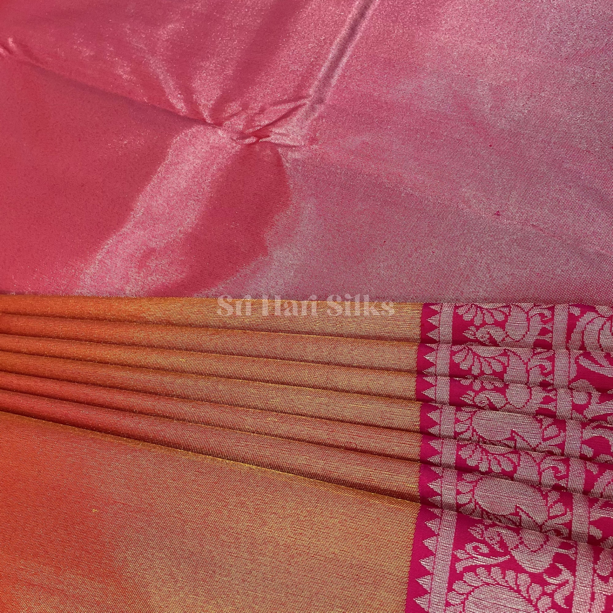 SHS3660 Kanchipuram pure handloom Silk Sari