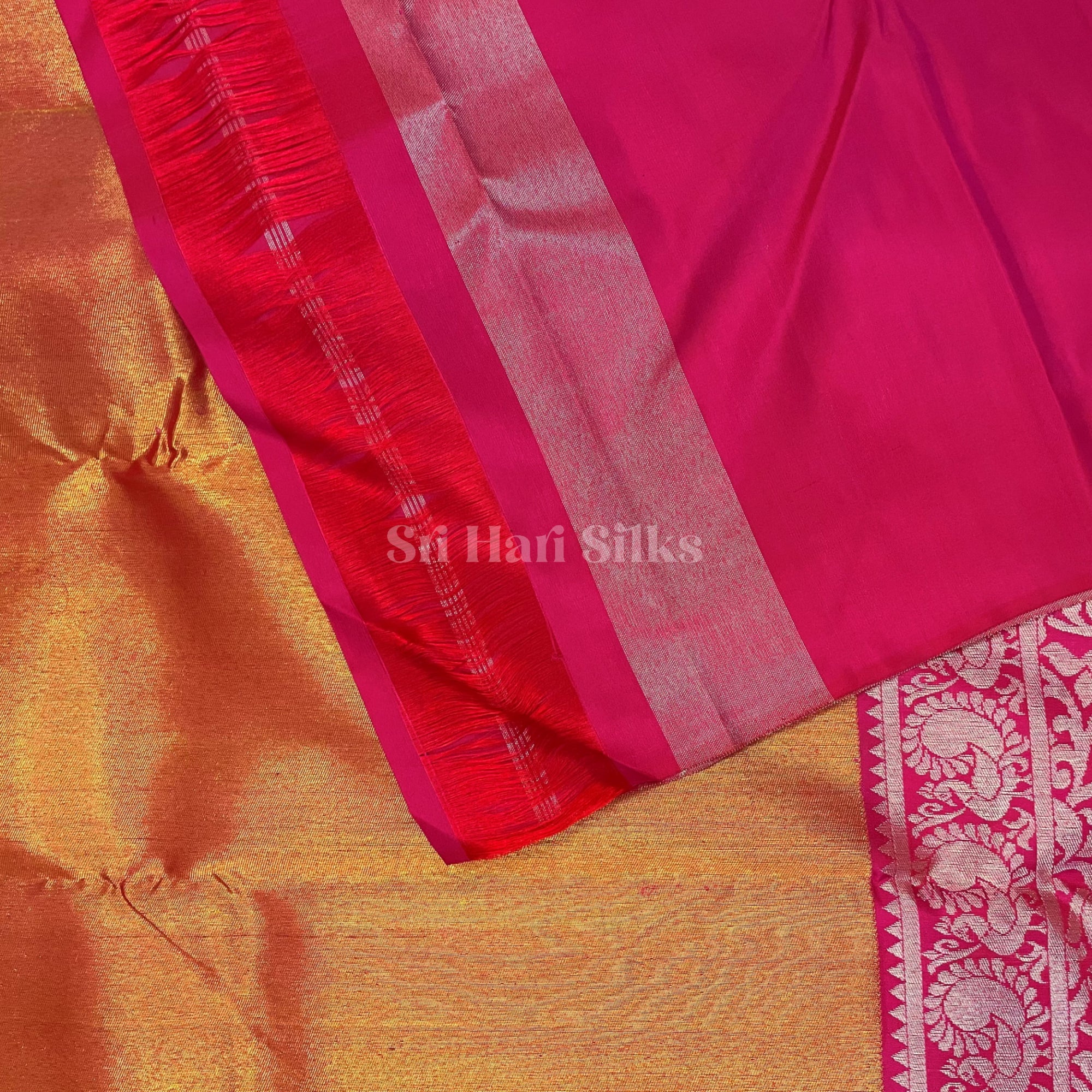 SHS3660 Kanchipuram pure handloom Silk Sari