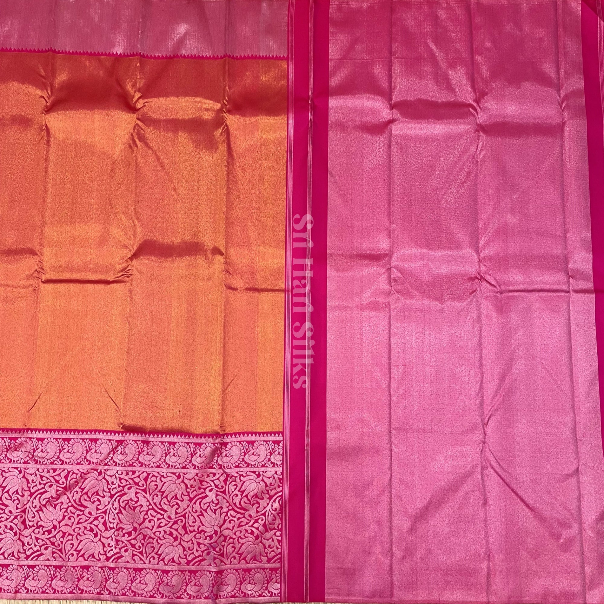 SHS3660 Kanchipuram pure handloom Silk Sari