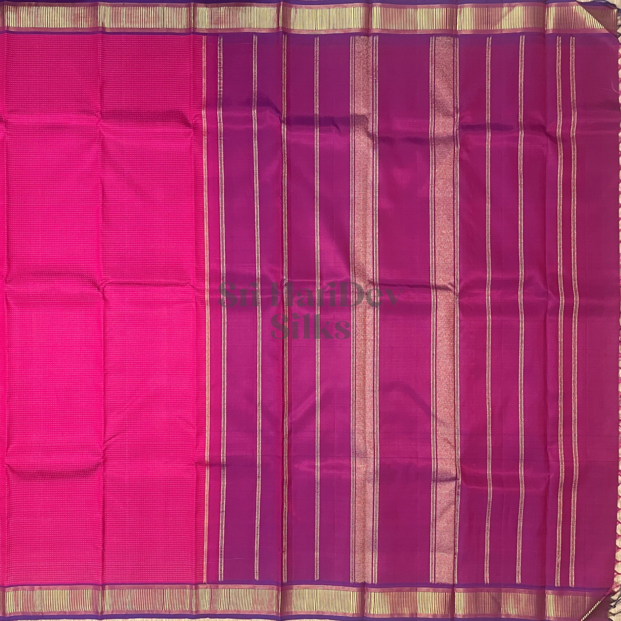 SHS6435 Kanchipuram pure handloom Silk Sari