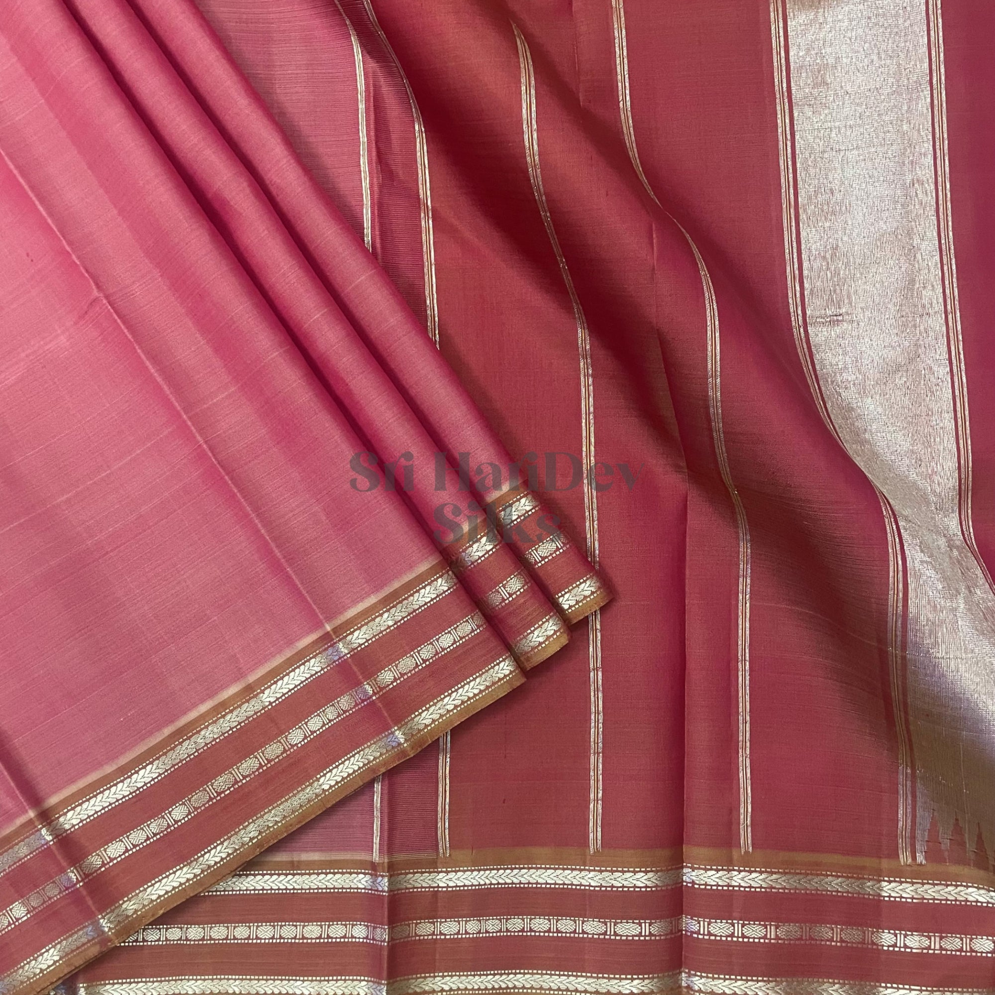 SHS6421 Kanchipuram pure handloom Silk Sari