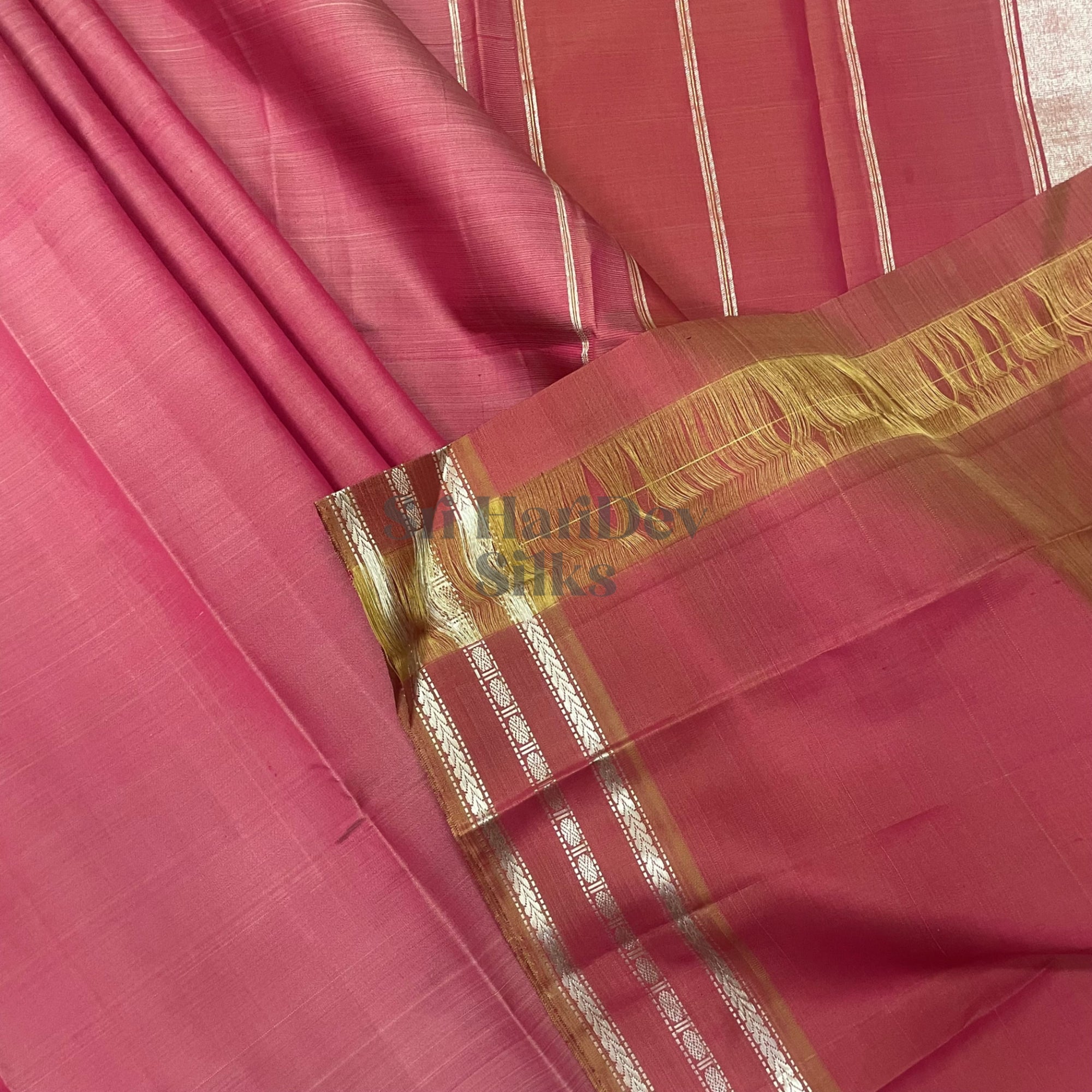 SHS6421 Kanchipuram pure handloom Silk Sari