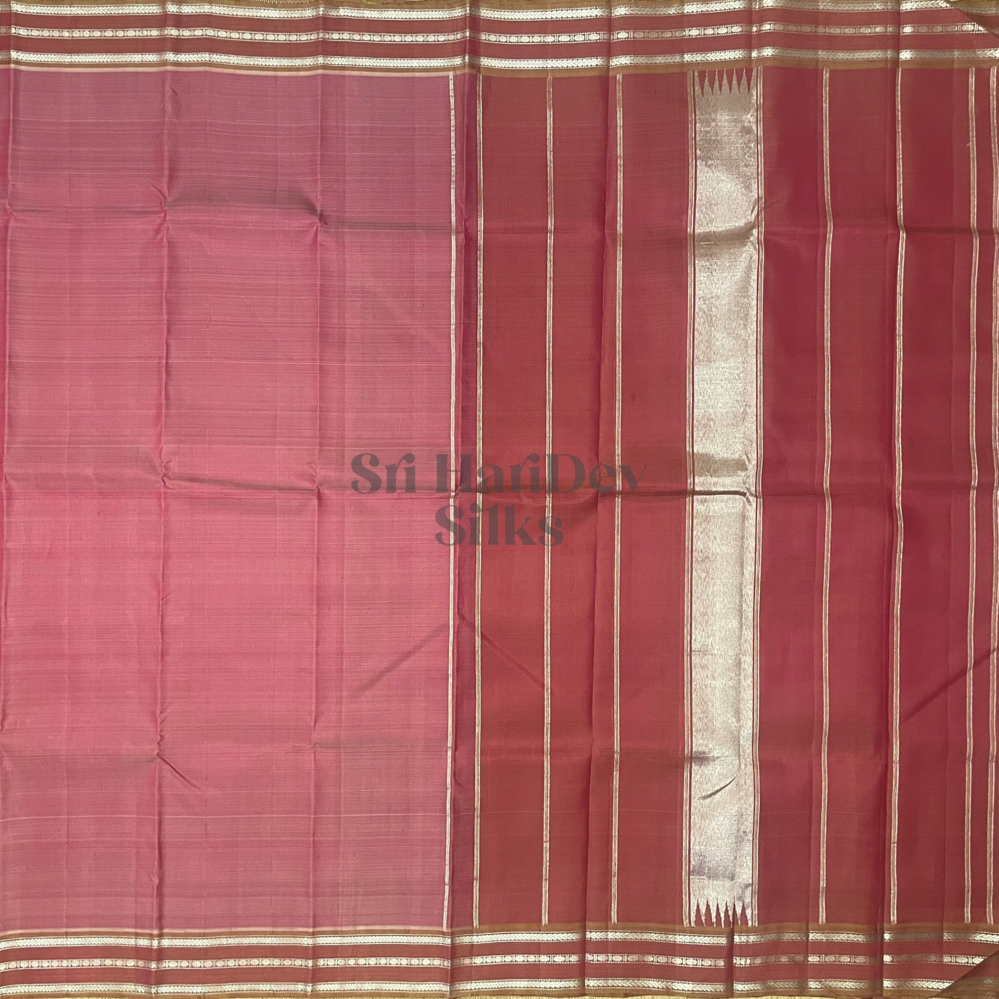 SHS6421 Kanchipuram pure handloom Silk Sari
