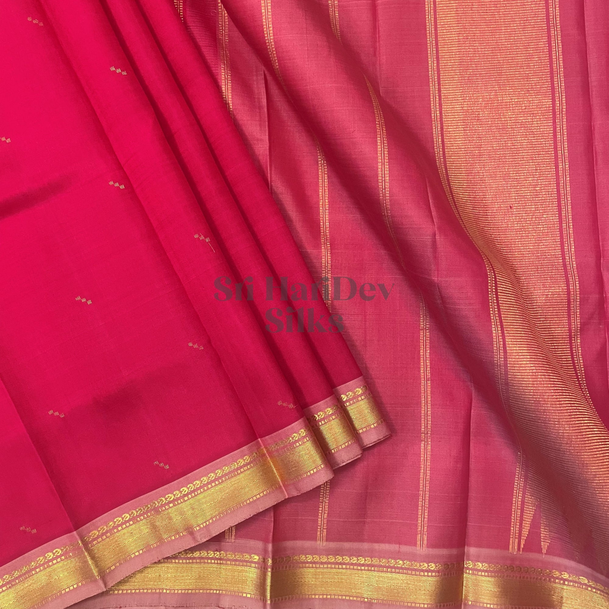 SHS6432 Kanchipuram pure handloom Silk Sari