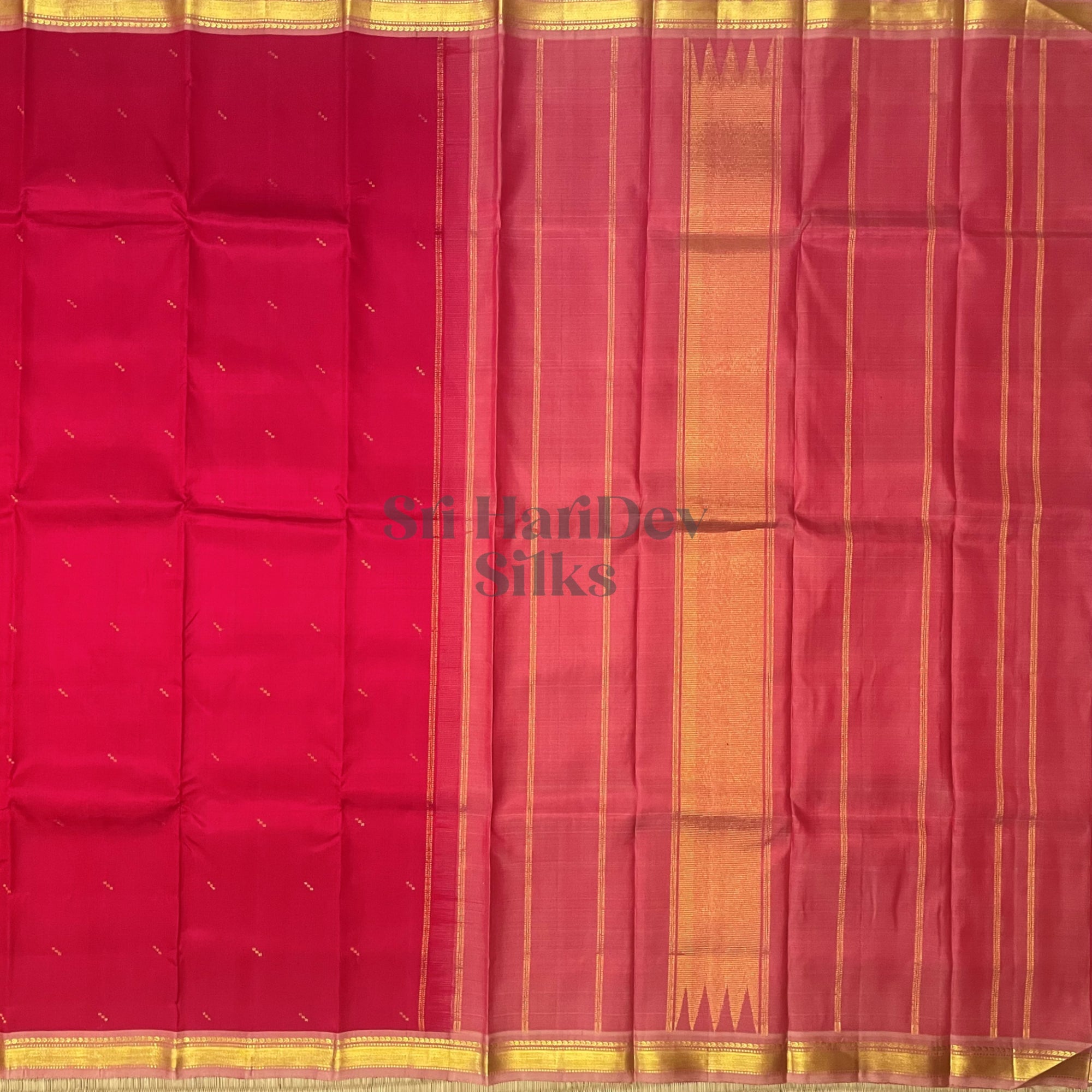 SHS6432 Kanchipuram pure handloom Silk Sari