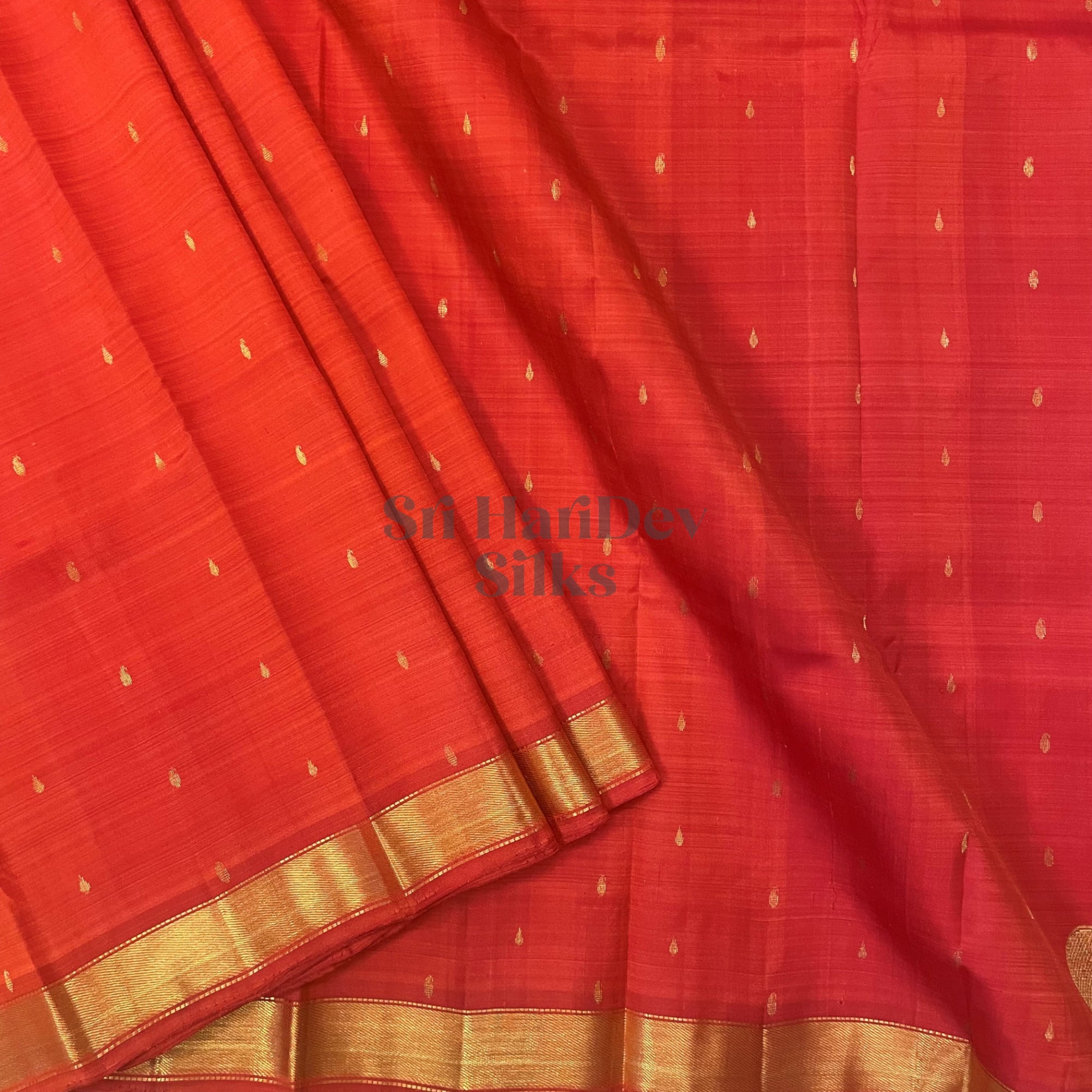 SHS6439 Kanchipuram pure handloom Silk Sari