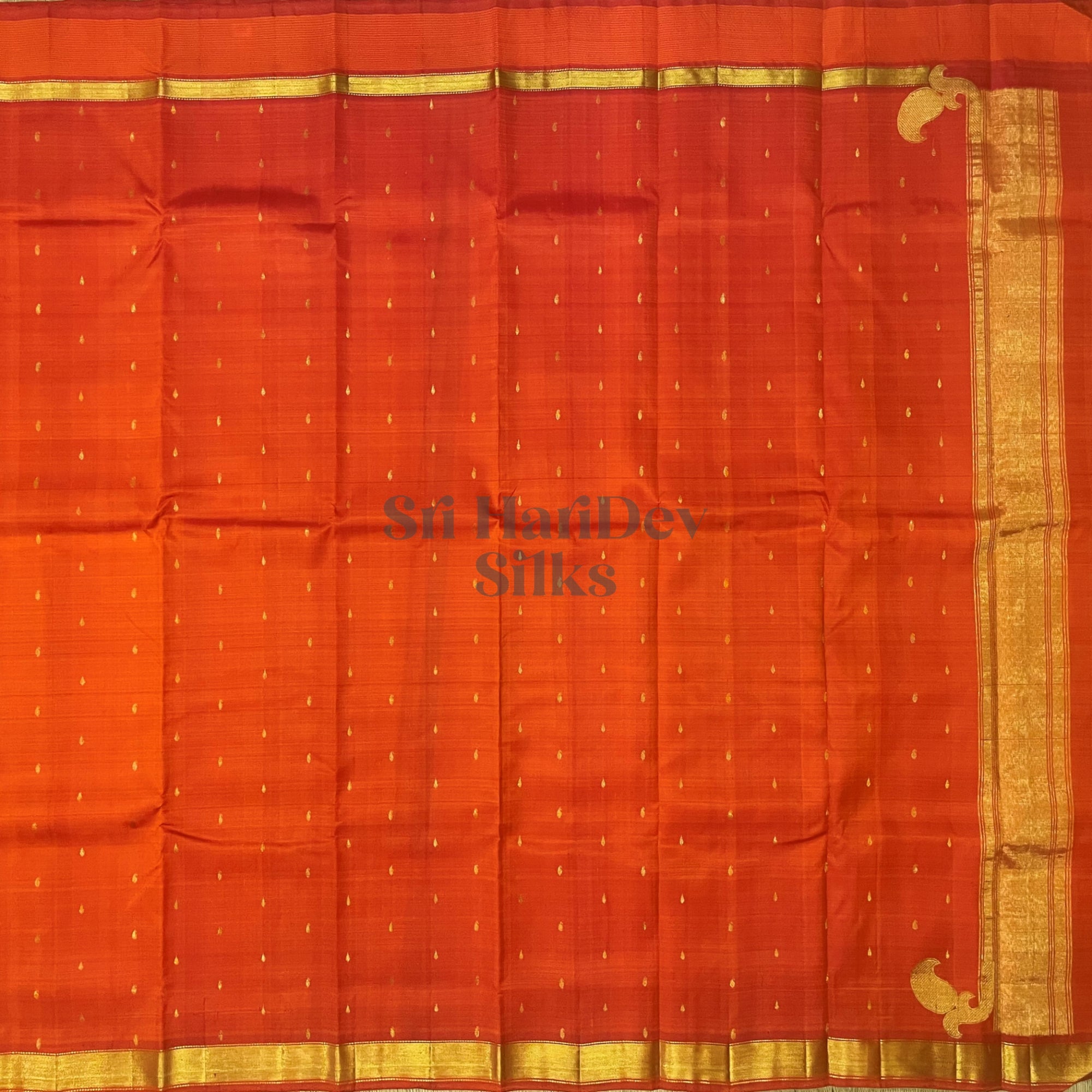 SHS6439 Kanchipuram pure handloom Silk Sari