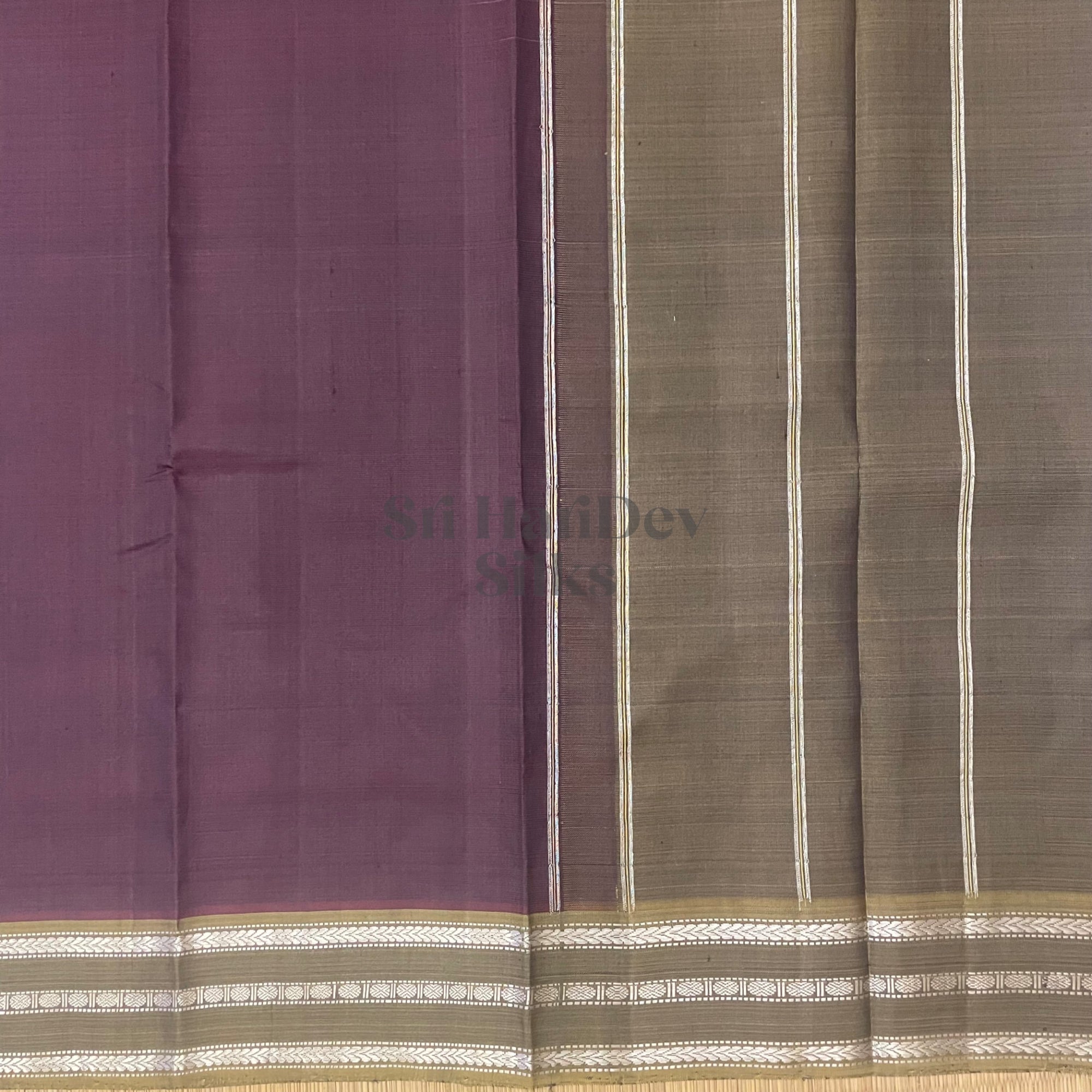 SHS6422 Kanchipuram pure handloom Silk Sari