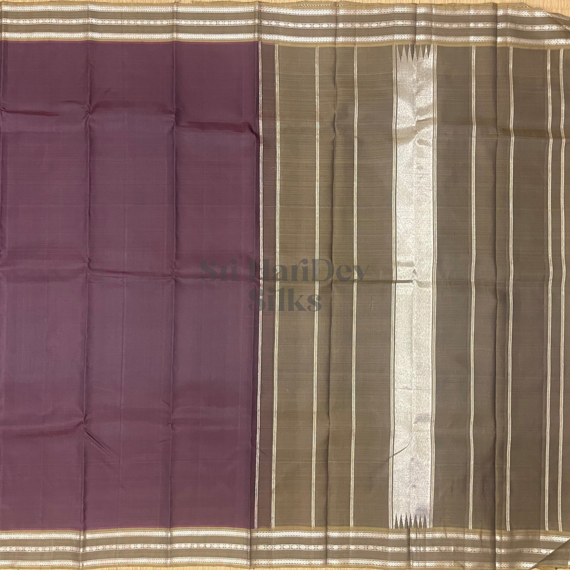 SHS6422 Kanchipuram pure handloom Silk Sari
