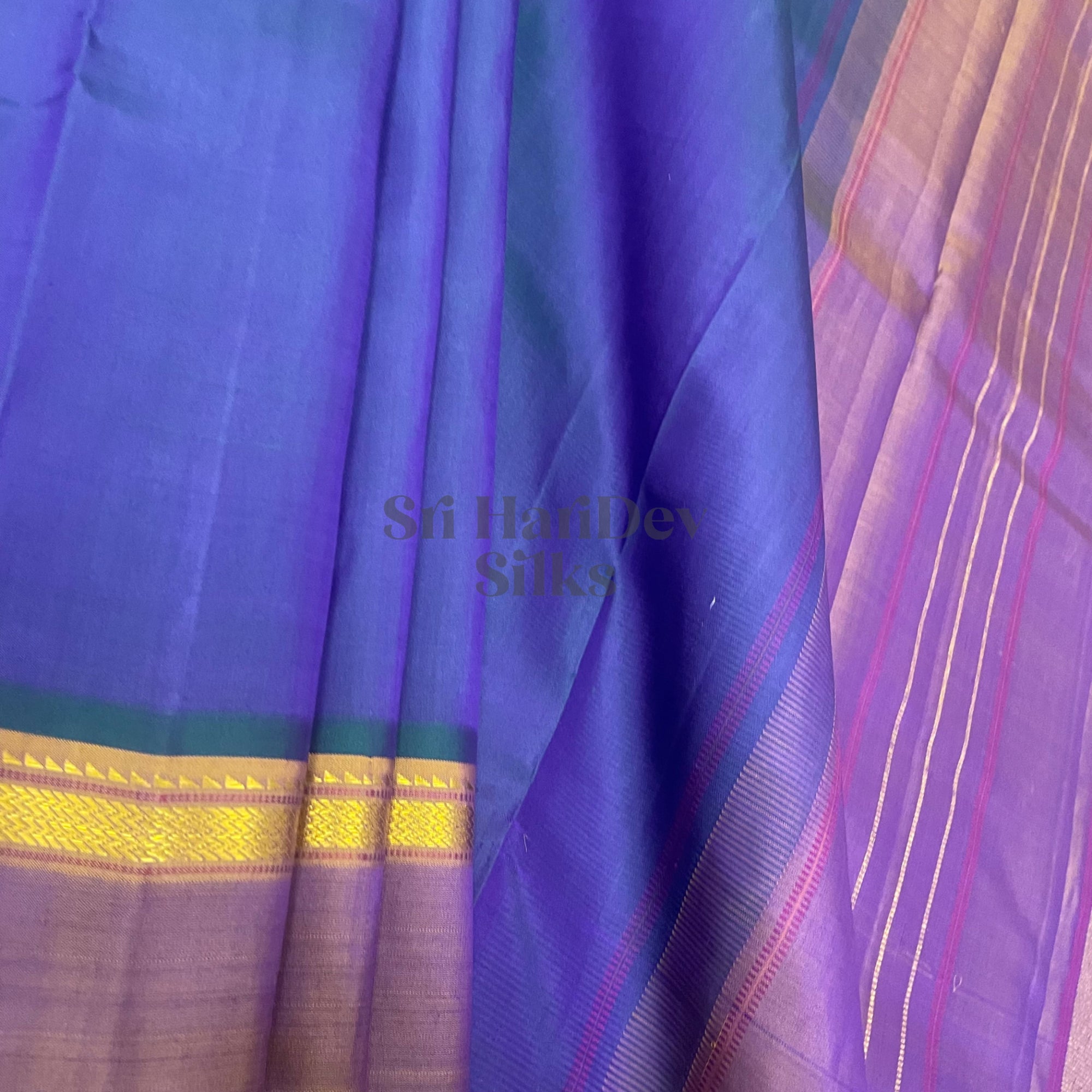 SHS6424 Kanchipuram pure handloom Silk Sari