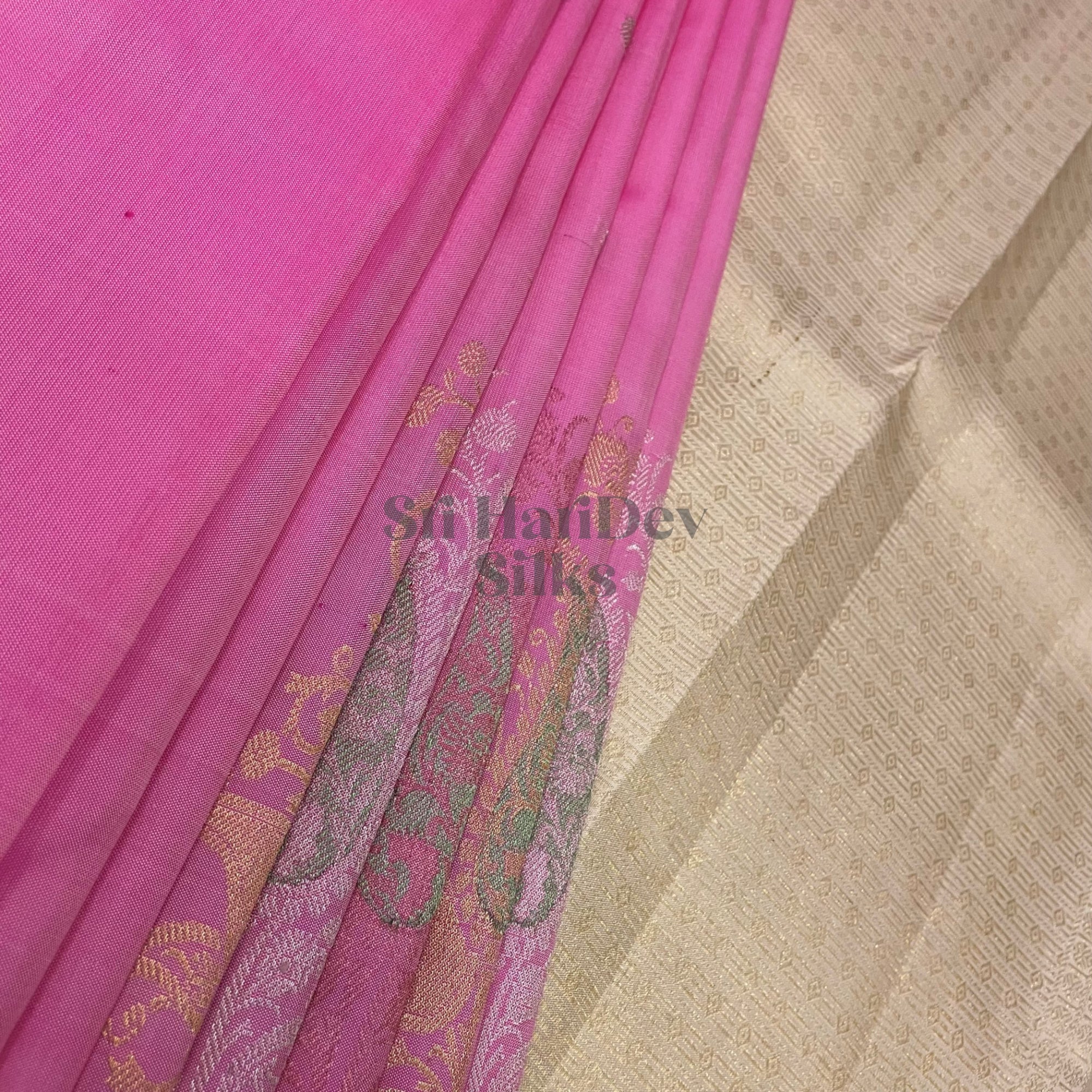 SHS5482 Kanchipuram Pure Handloom Silk Sari