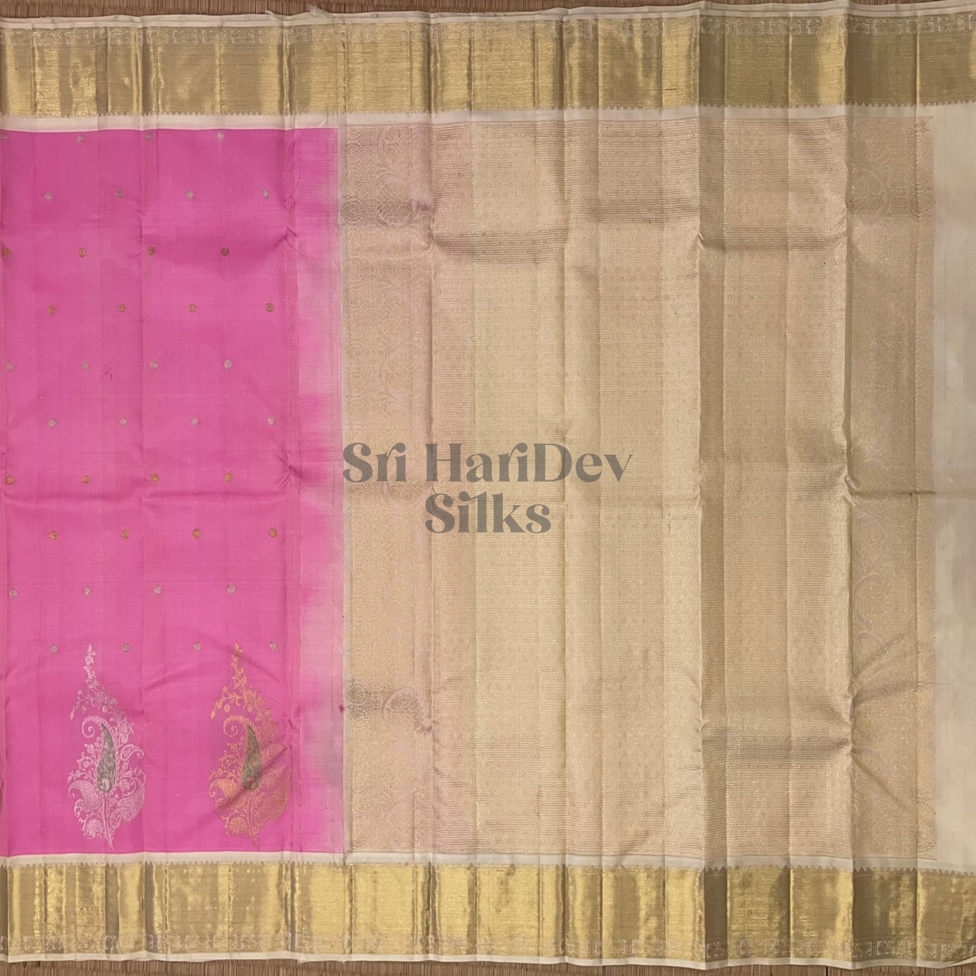 SHS5482 Kanchipuram Pure Handloom Silk Sari