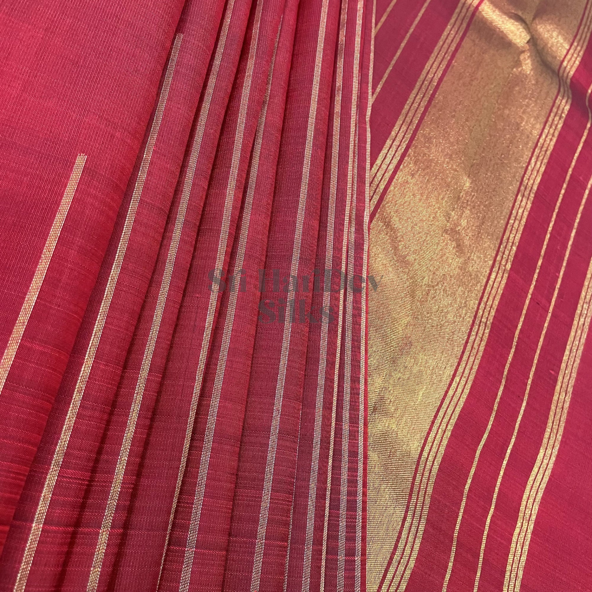 SHS5975 Kanchipuram Pure Handloom Silk Sari