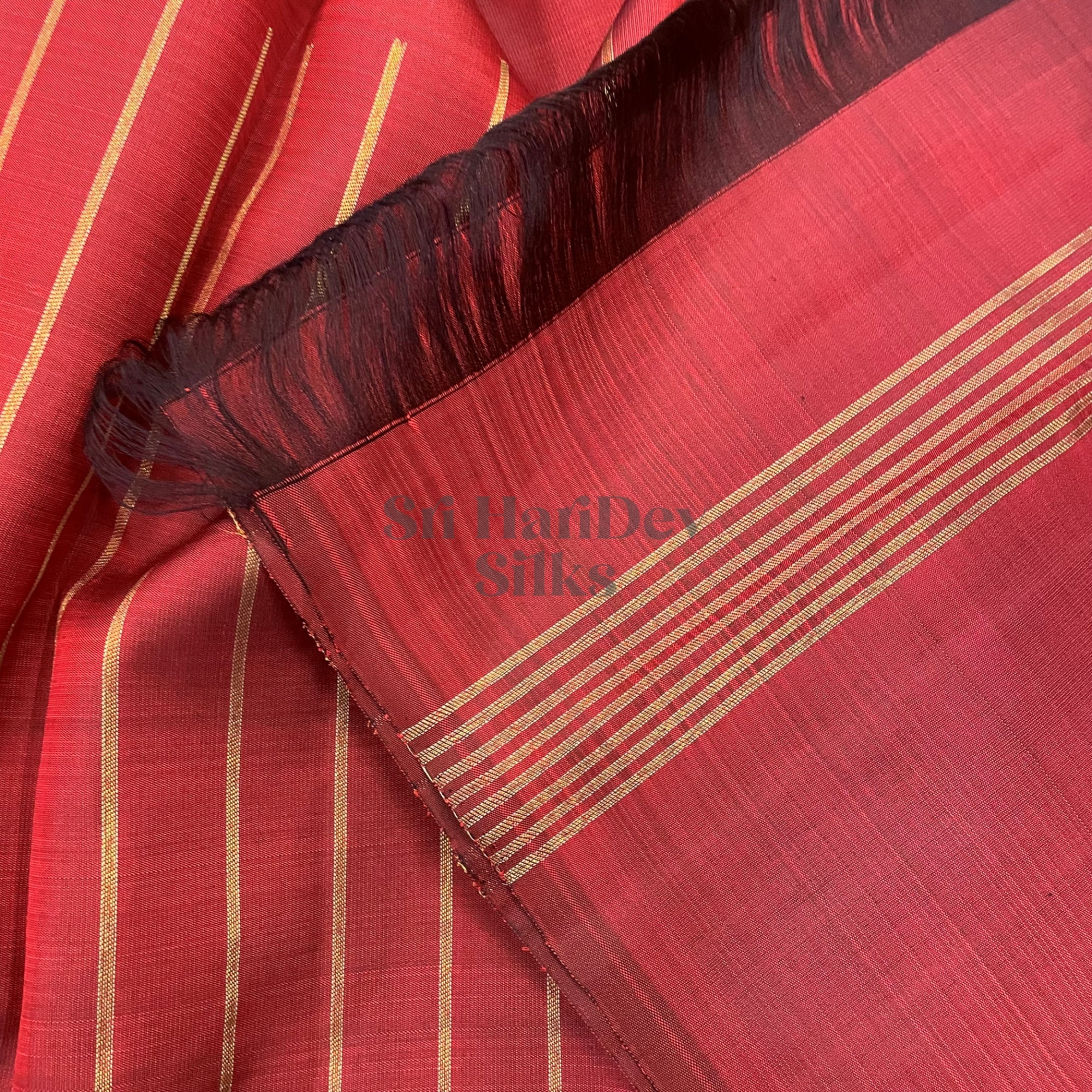 SHS5975 Kanchipuram Pure Handloom Silk Sari