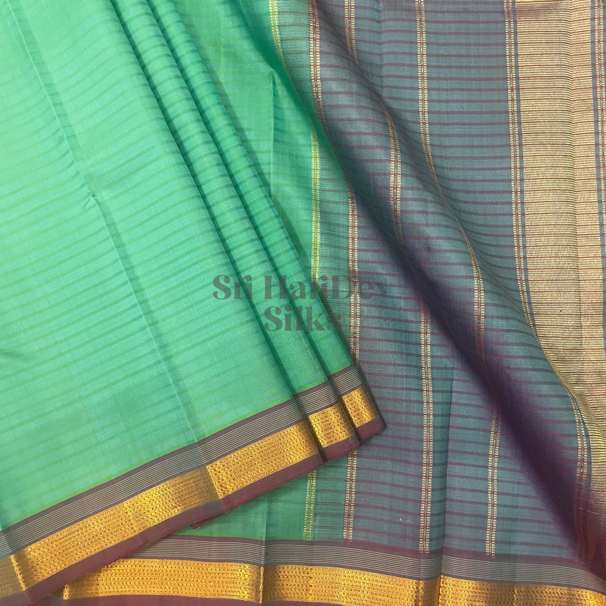 SHS6425 Kanchipuram pure handloom Silk Sari