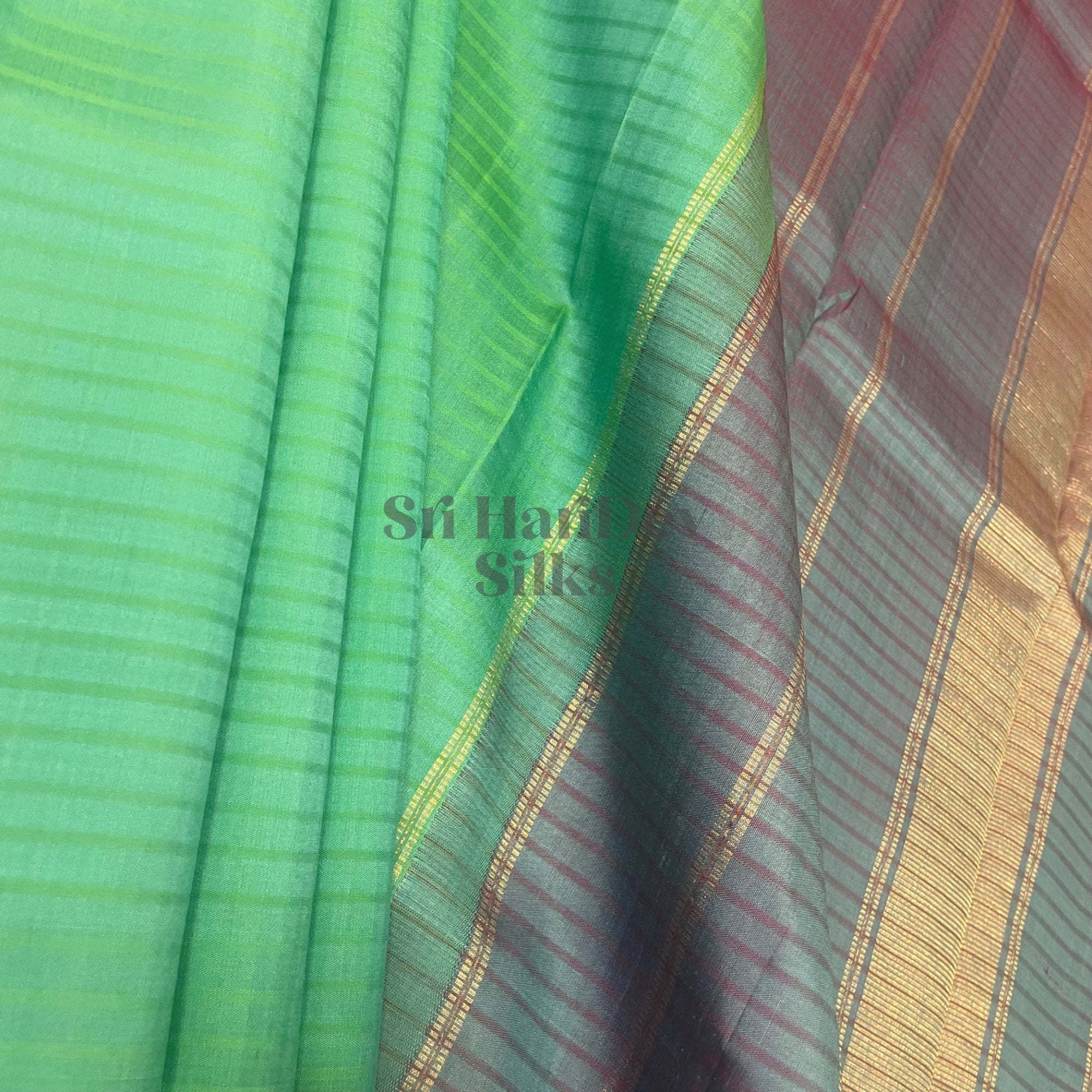 SHS6425 Kanchipuram pure handloom Silk Sari