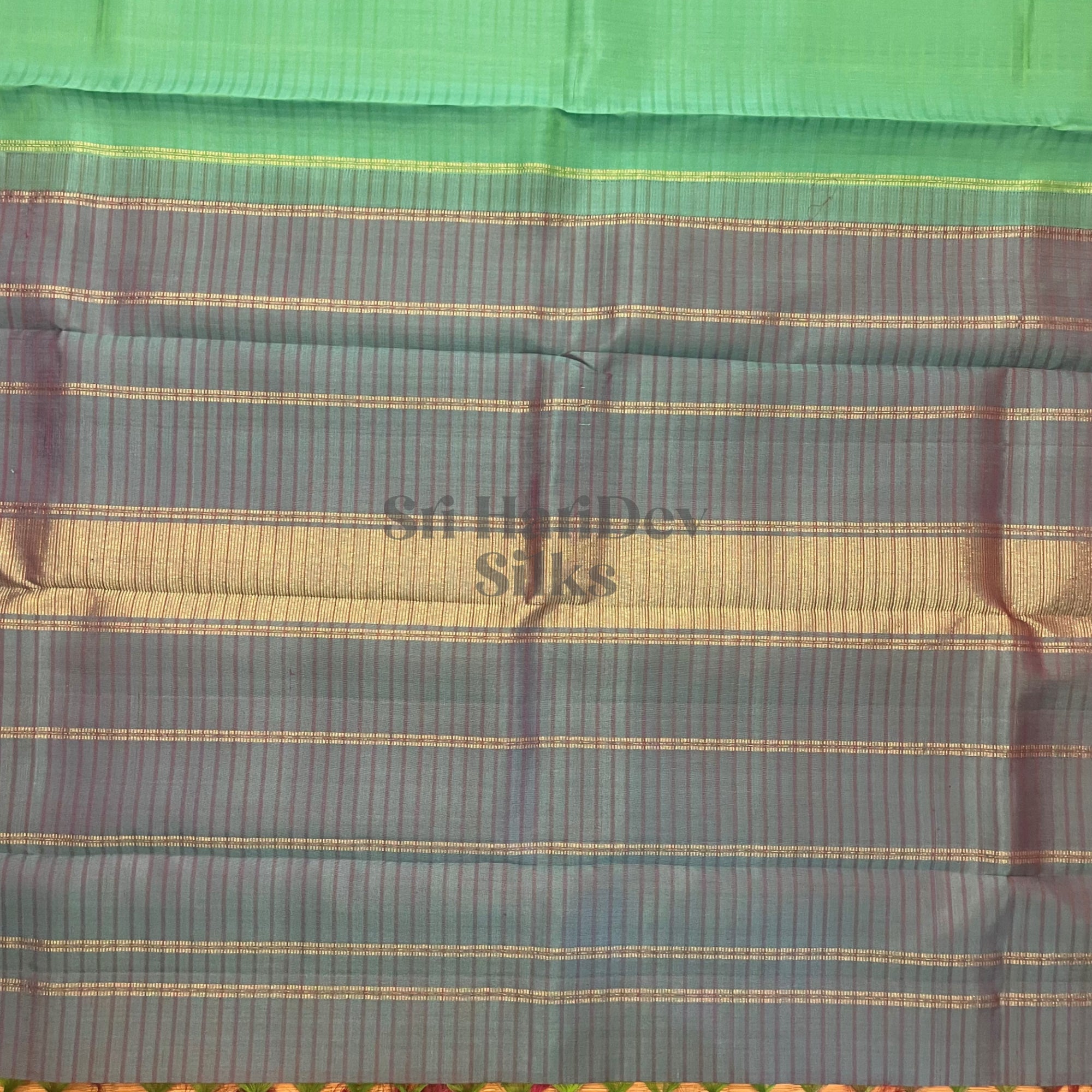 SHS6425 Kanchipuram pure handloom Silk Sari