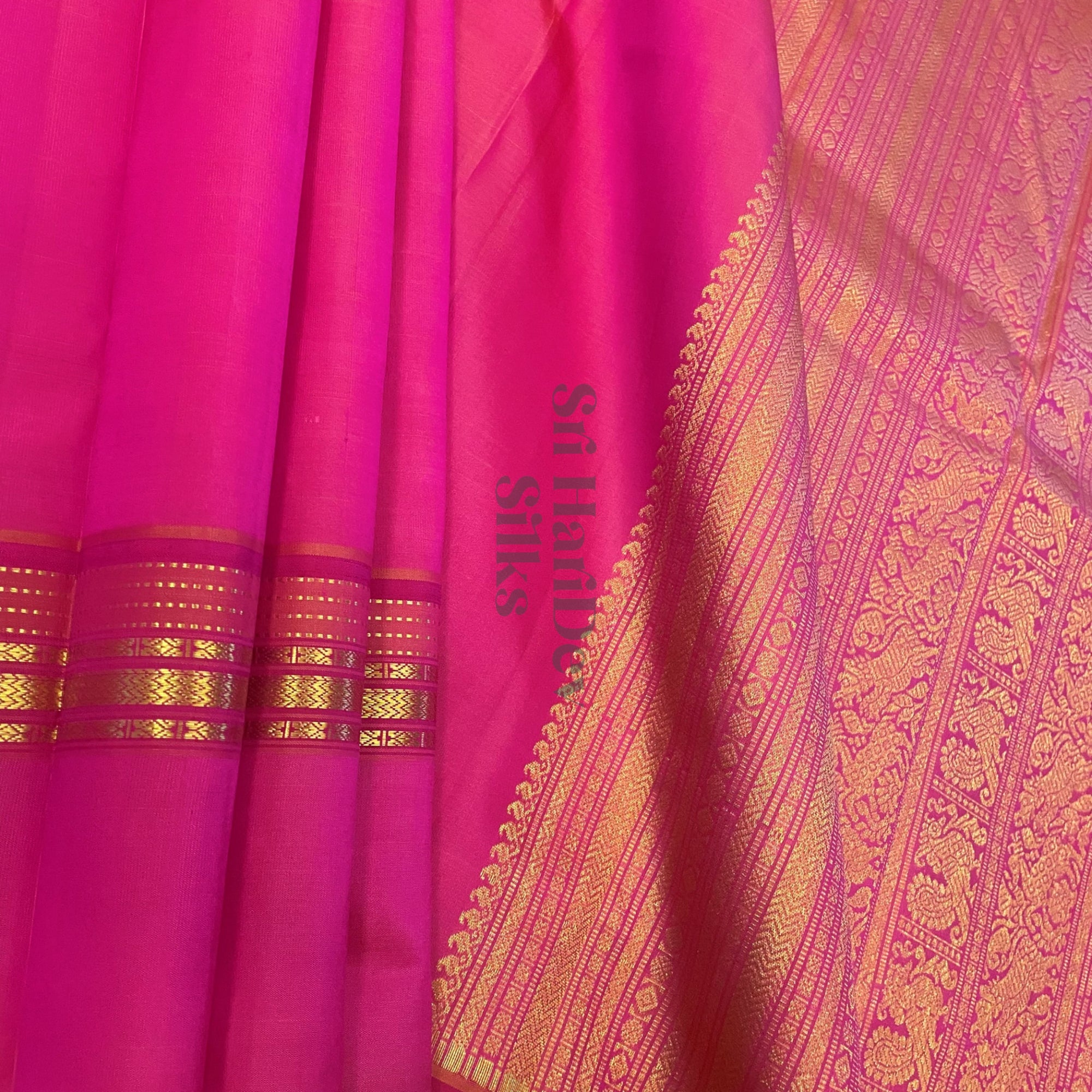 SHS6227 Kanchipuram pure handloom Silk Sari