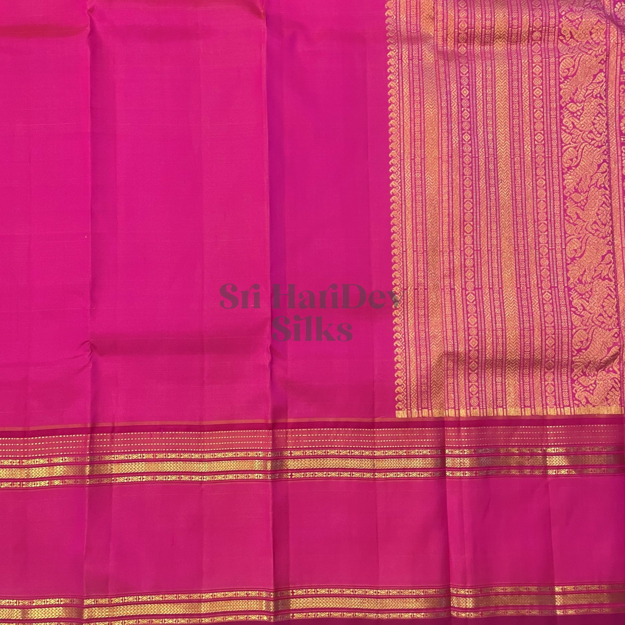 SHS6227 Kanchipuram pure handloom Silk Sari