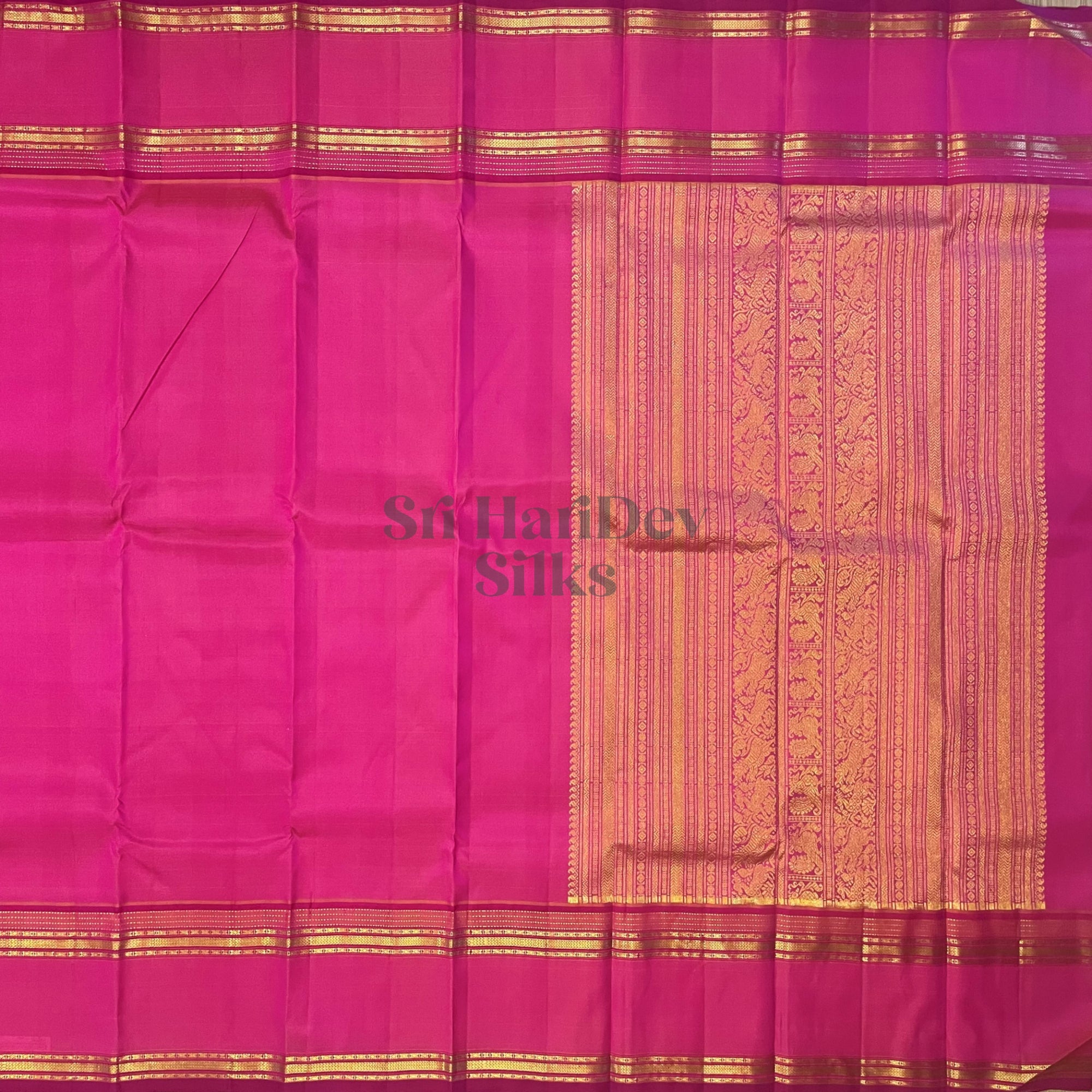 SHS6227 Kanchipuram pure handloom Silk Sari