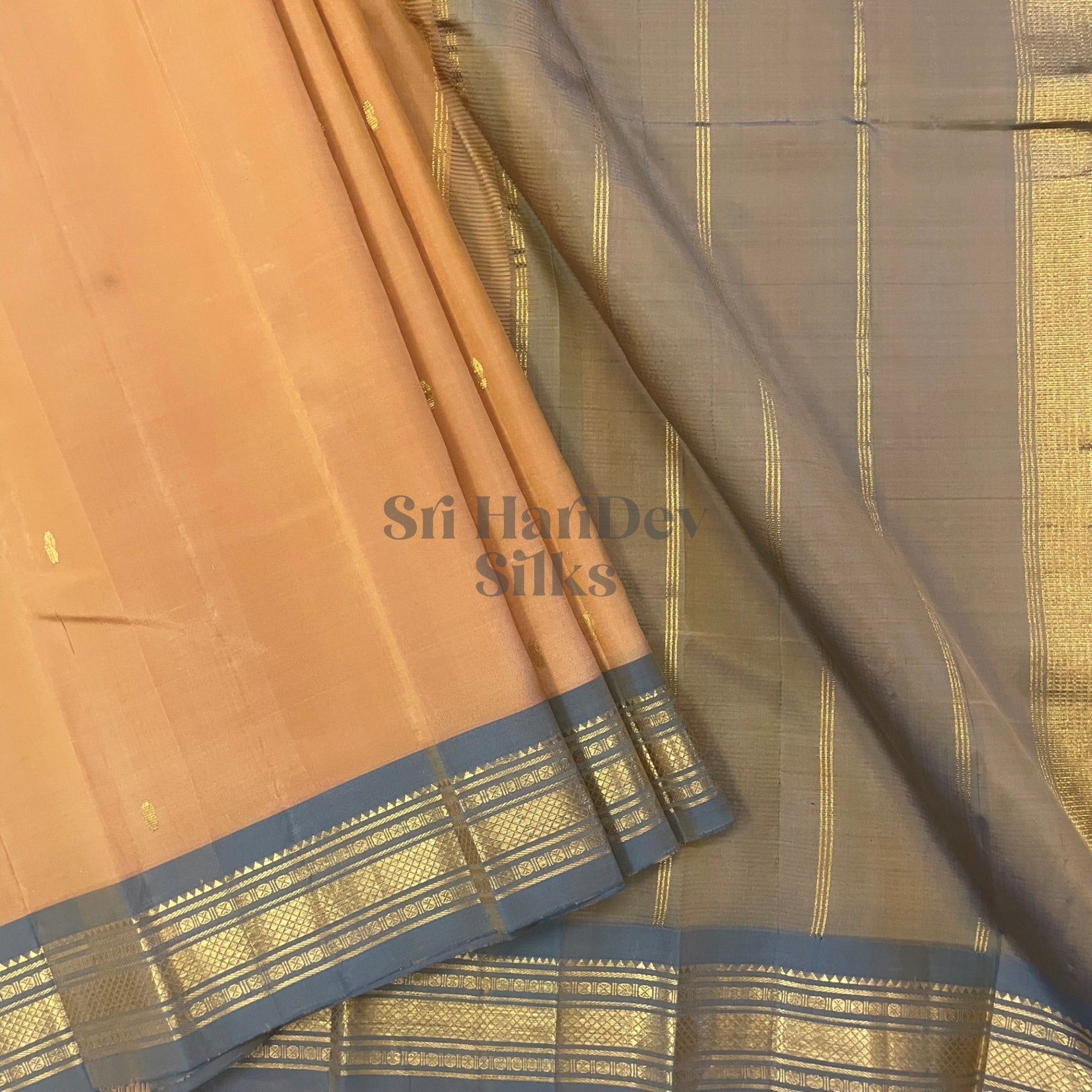 SHS6443 Kanchipuram pure handloom Silk Sari