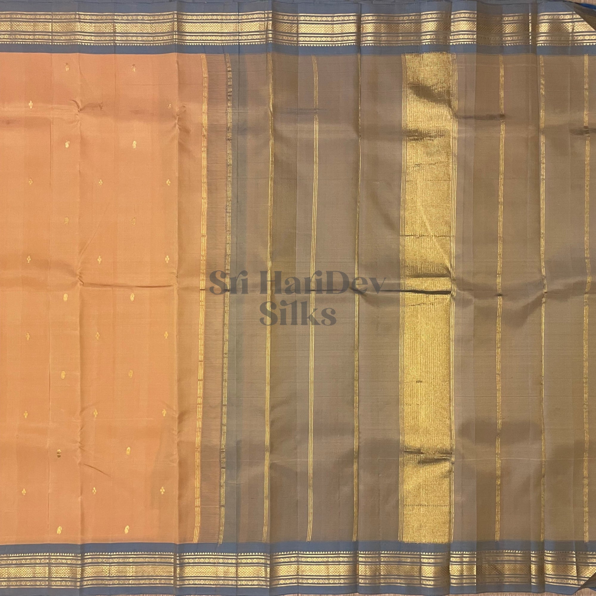 SHS6443 Kanchipuram pure handloom Silk Sari