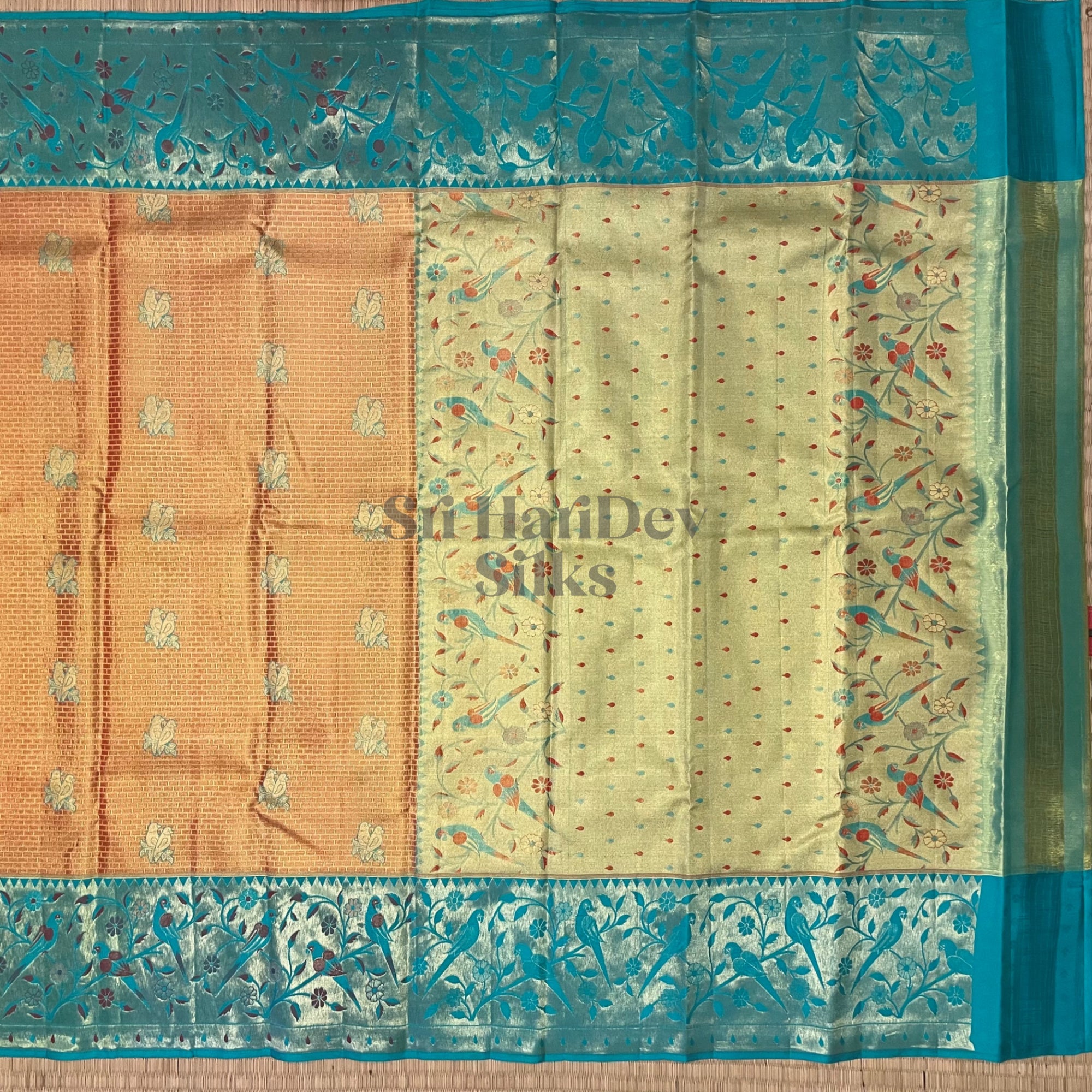 SHS5480 Kanchipuram Pure Handloom Silk Sari