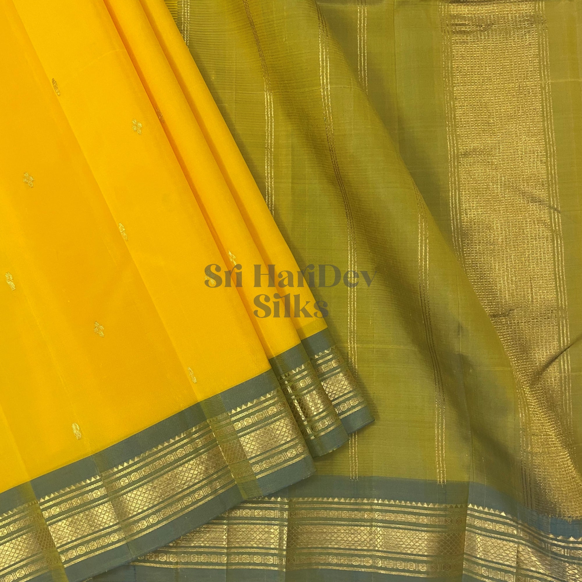 SHS6444 Kanchipuram pure handloom Silk Sari