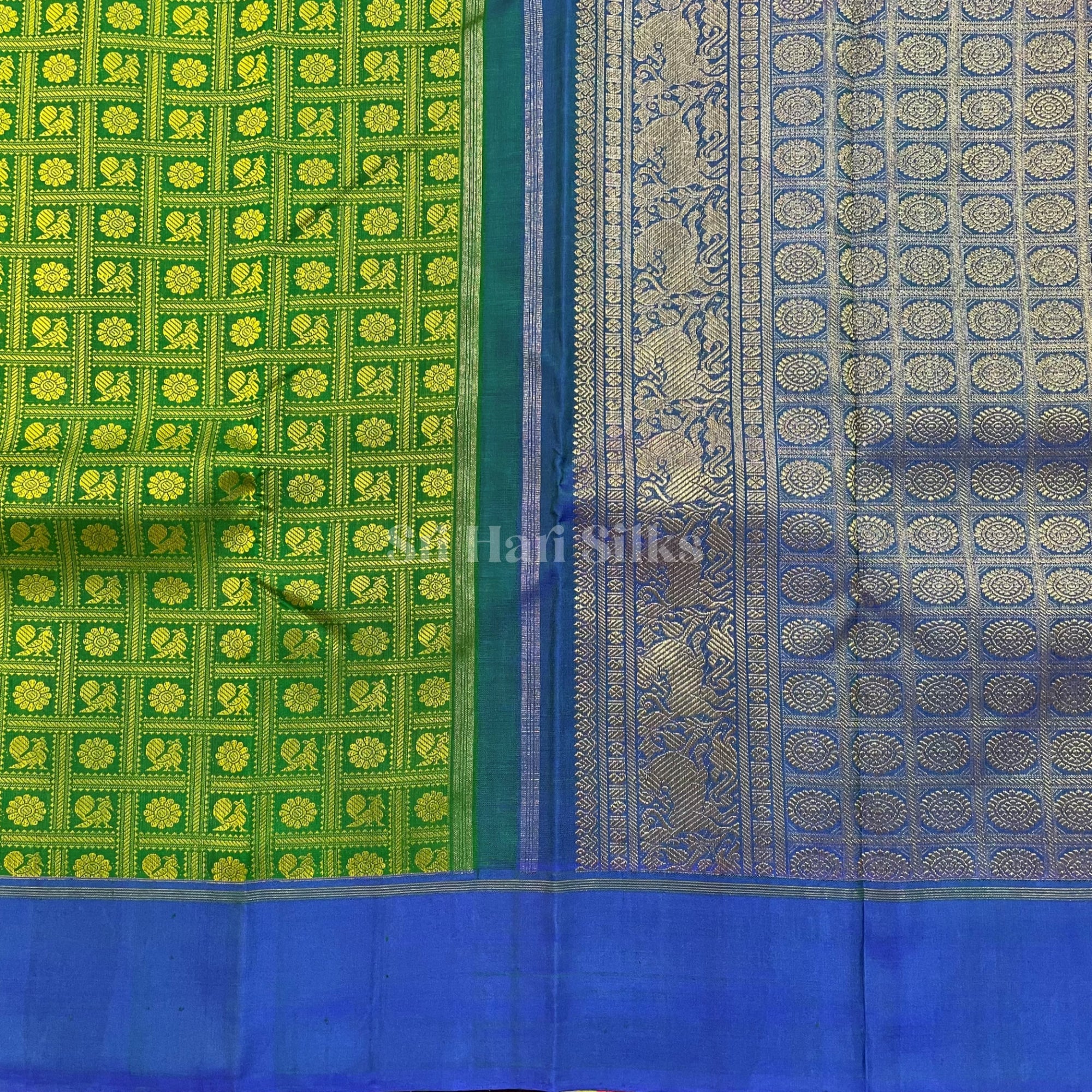 SHS2212 Kanchipuram pure handloom Silk Sari