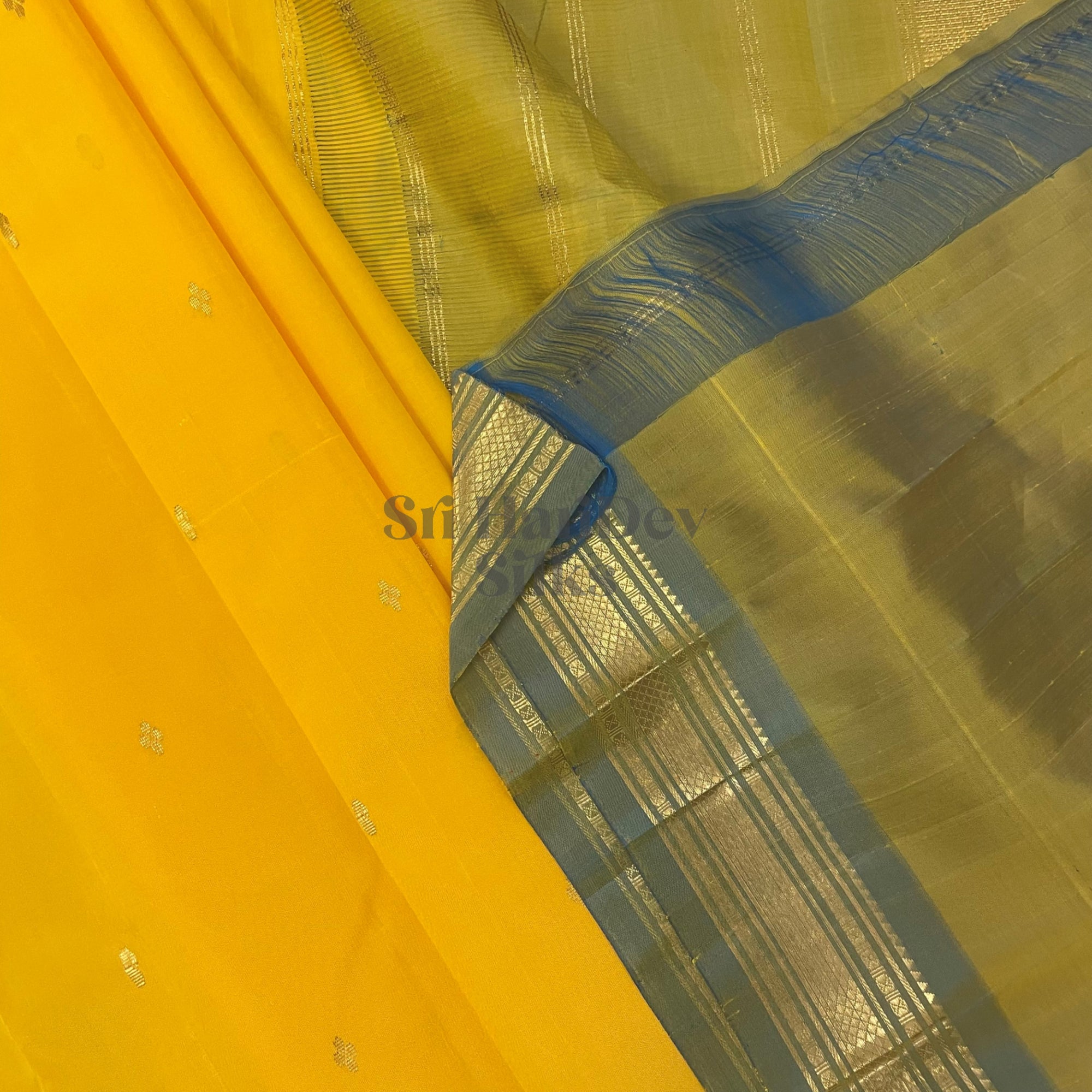 SHS6444 Kanchipuram pure handloom Silk Sari