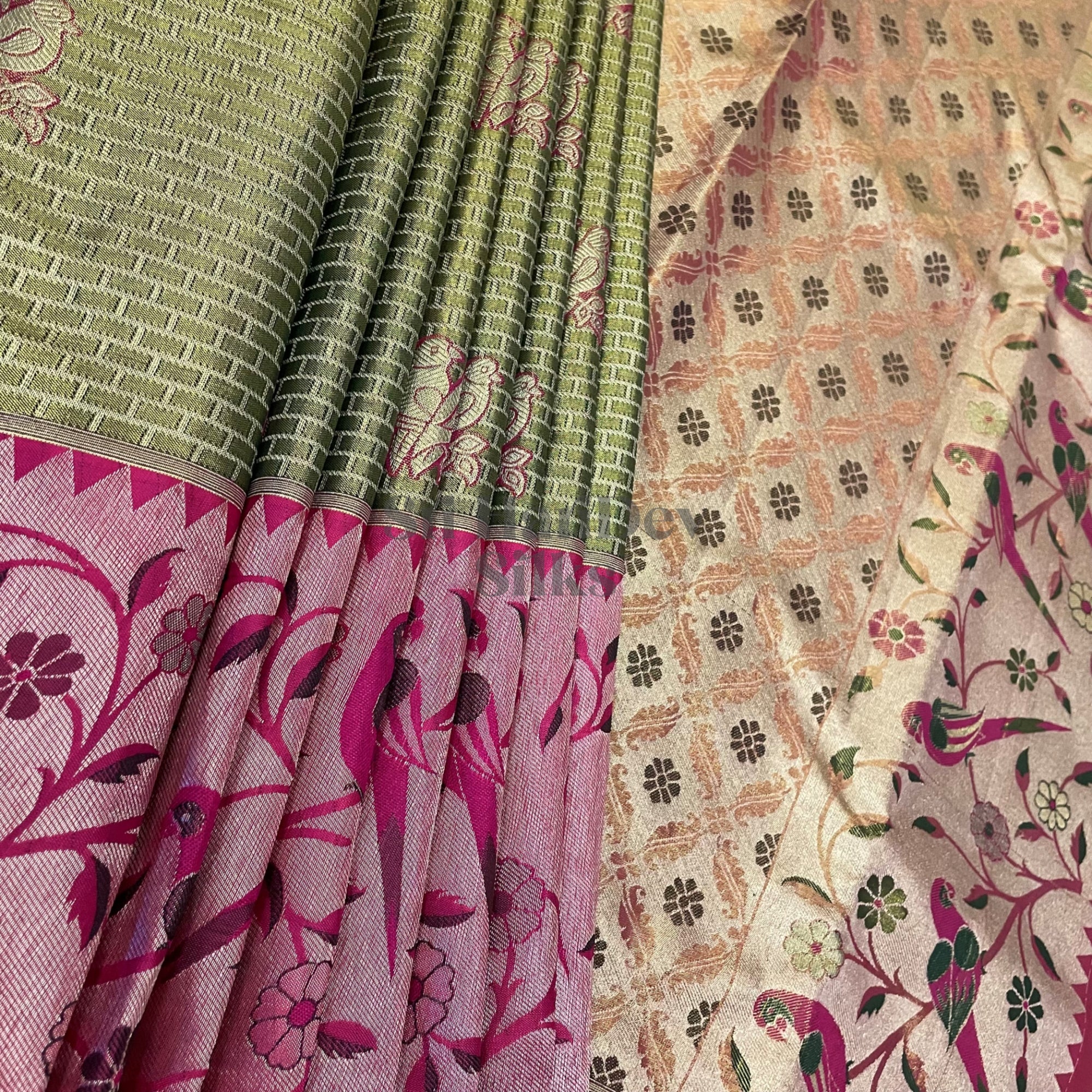 SHS5479 Kanchipuram Pure Handloom Silk Sari