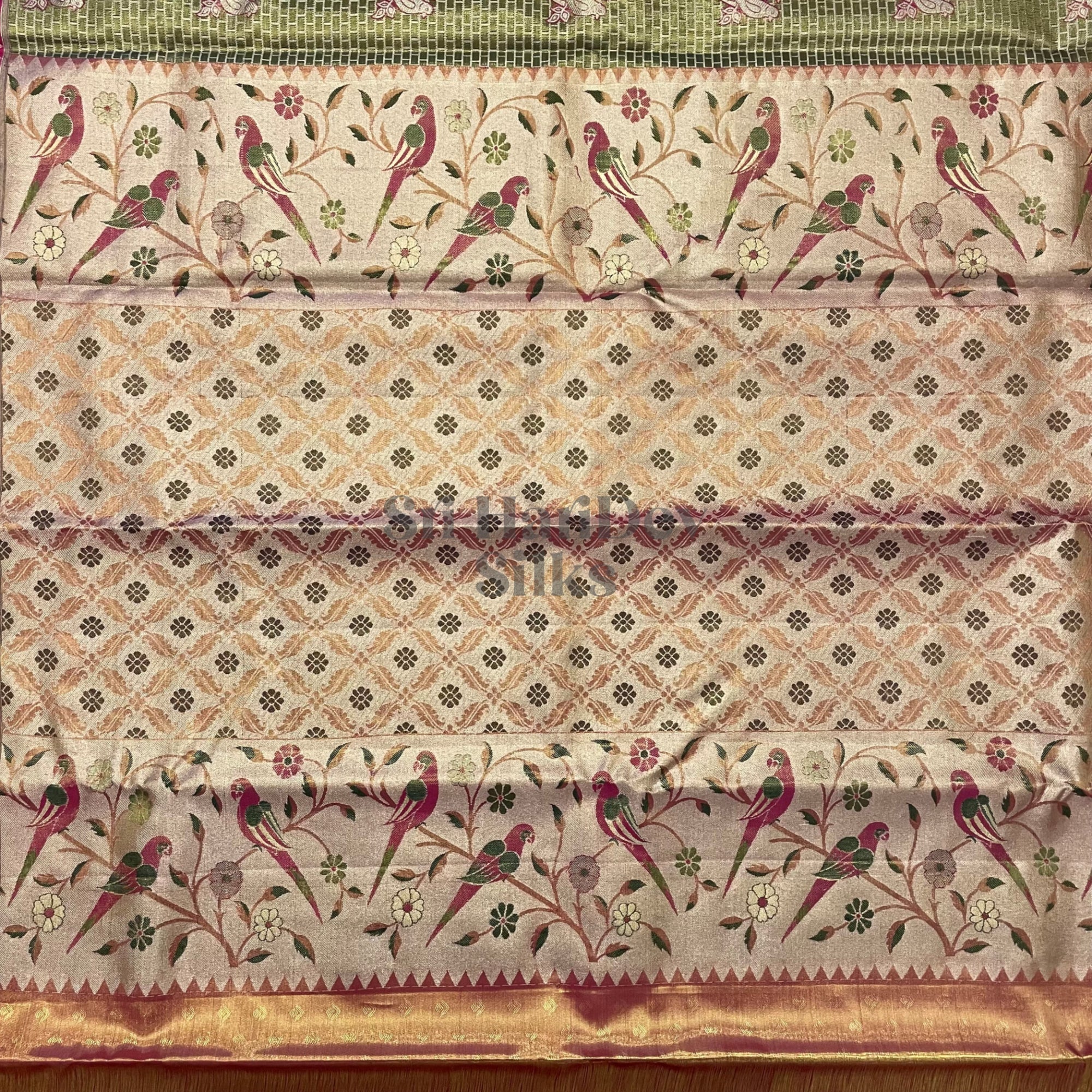SHS5479 Kanchipuram Pure Handloom Silk Sari