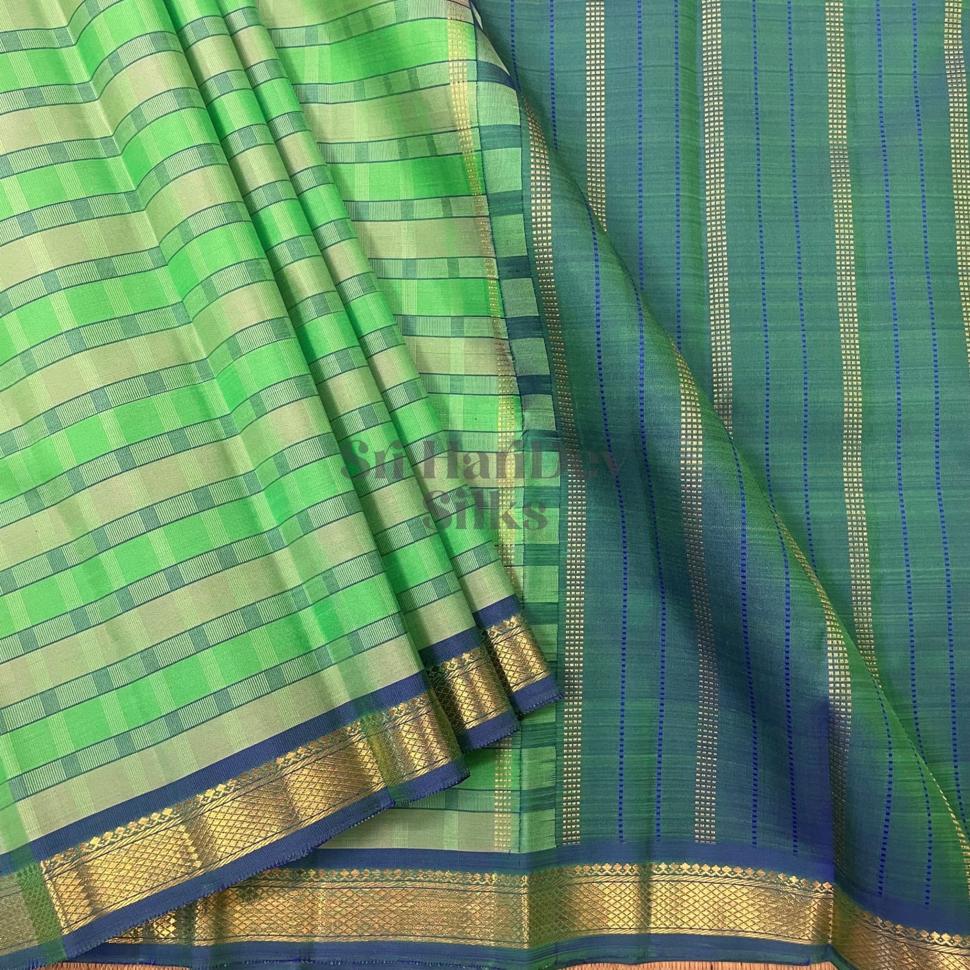 SHS6465 Kanchipuram pure handloom Silk Sari
