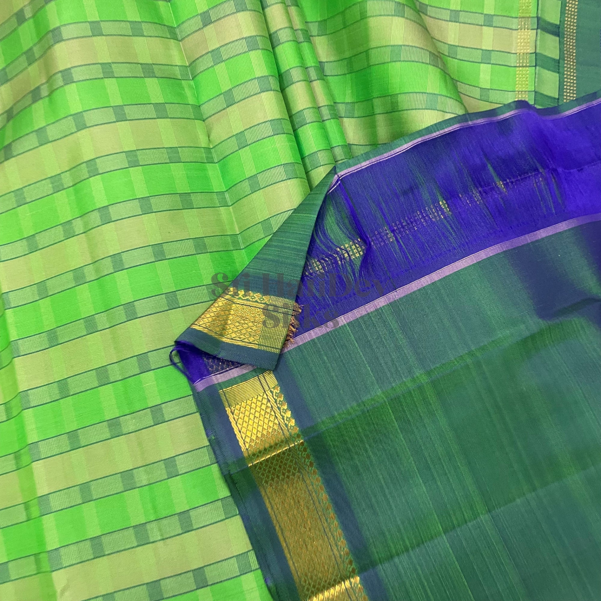 SHS6465 Kanchipuram pure handloom Silk Sari