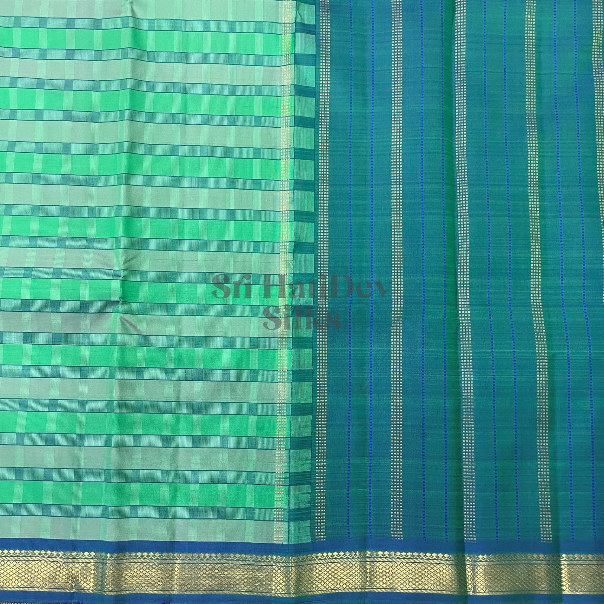 SHS6465 Kanchipuram pure handloom Silk Sari