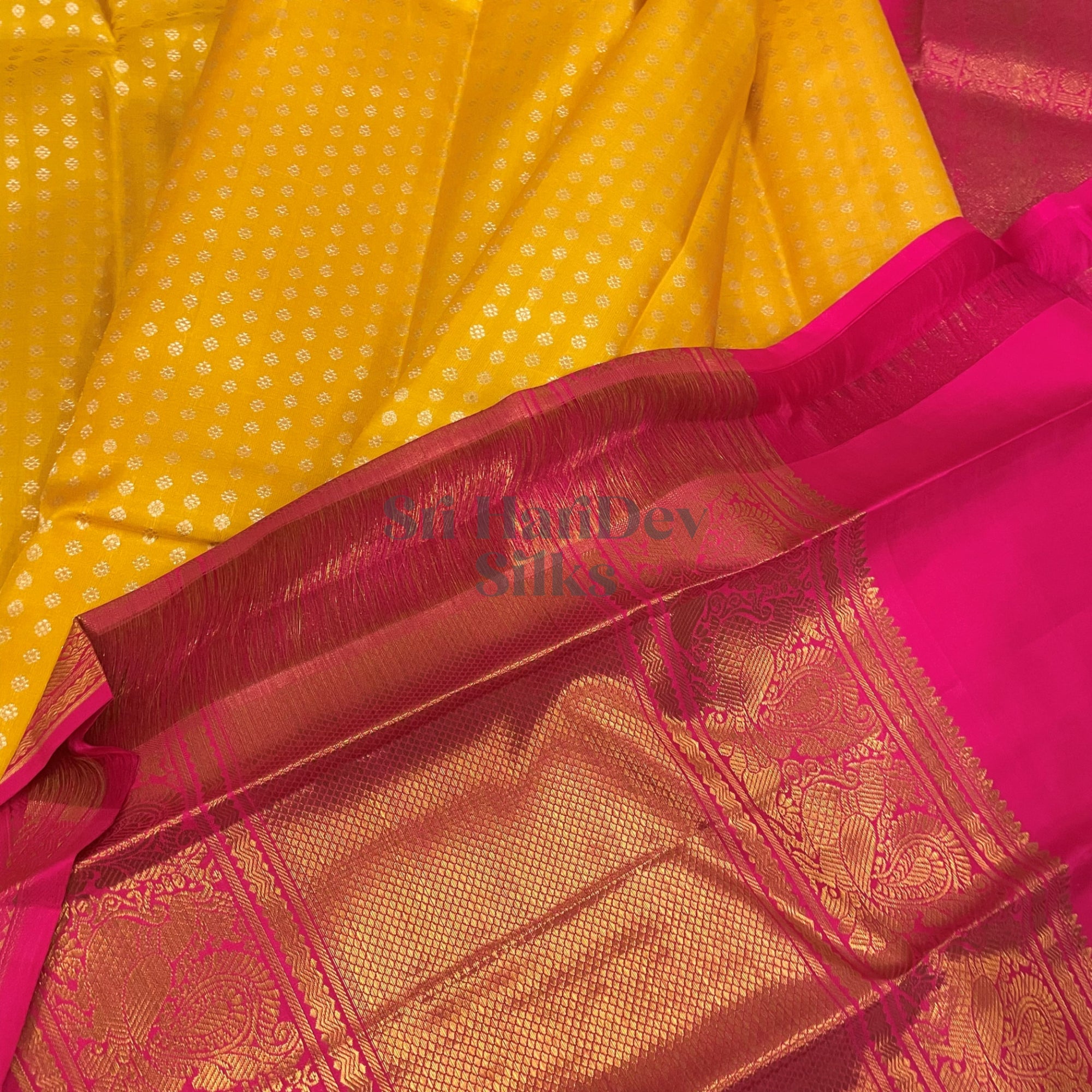 SHS4089 Kanchipuram Wedding Silk Sari