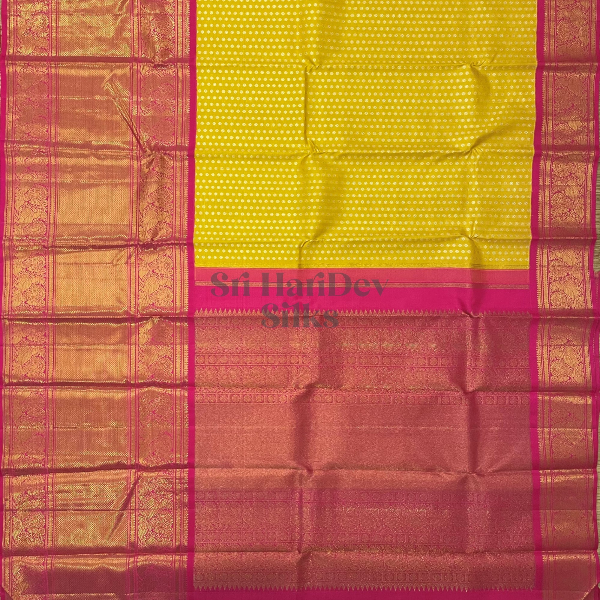 SHS4089 Kanchipuram Wedding Silk Sari