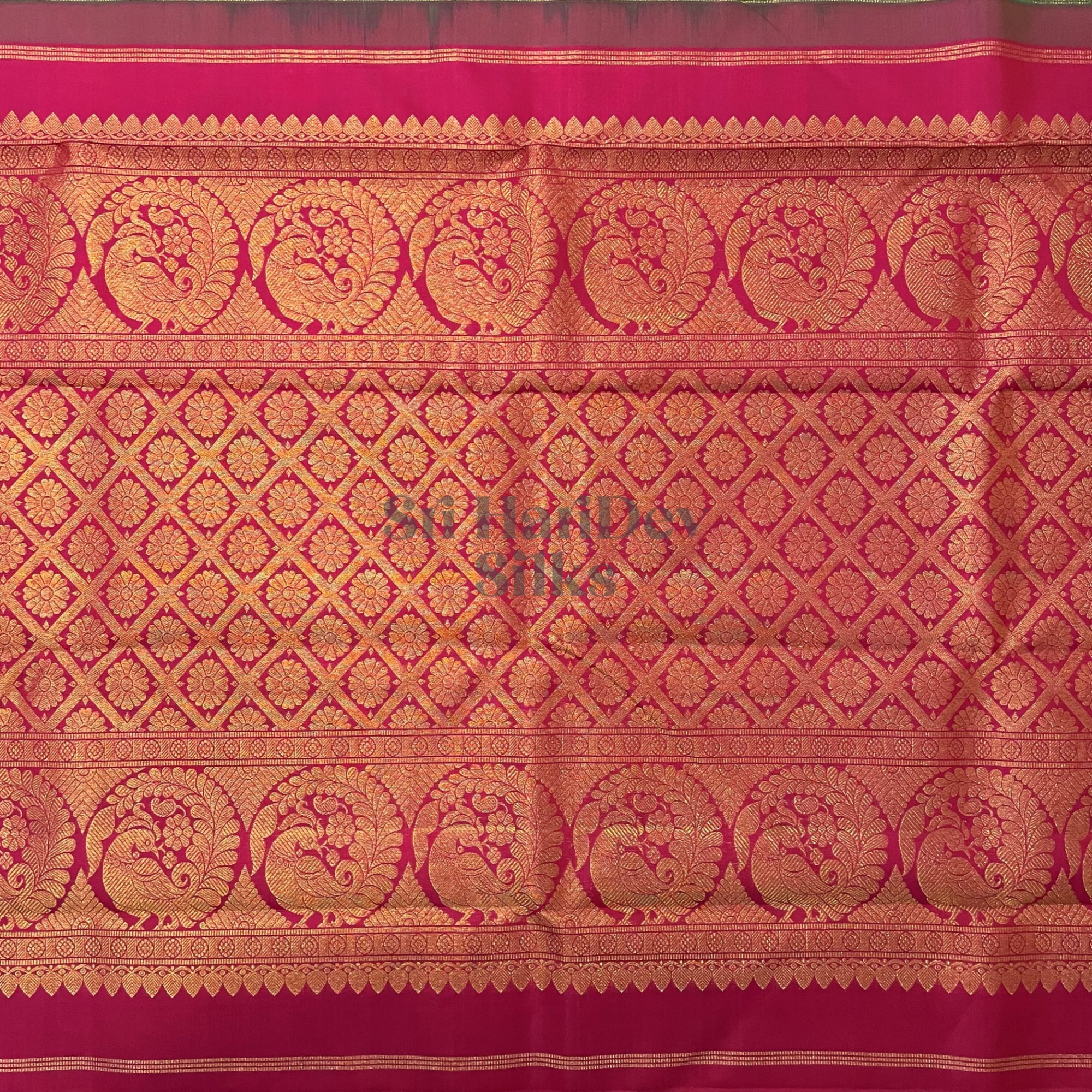 SHS4935 Kanchipuram Pure Handloom Silk Sari