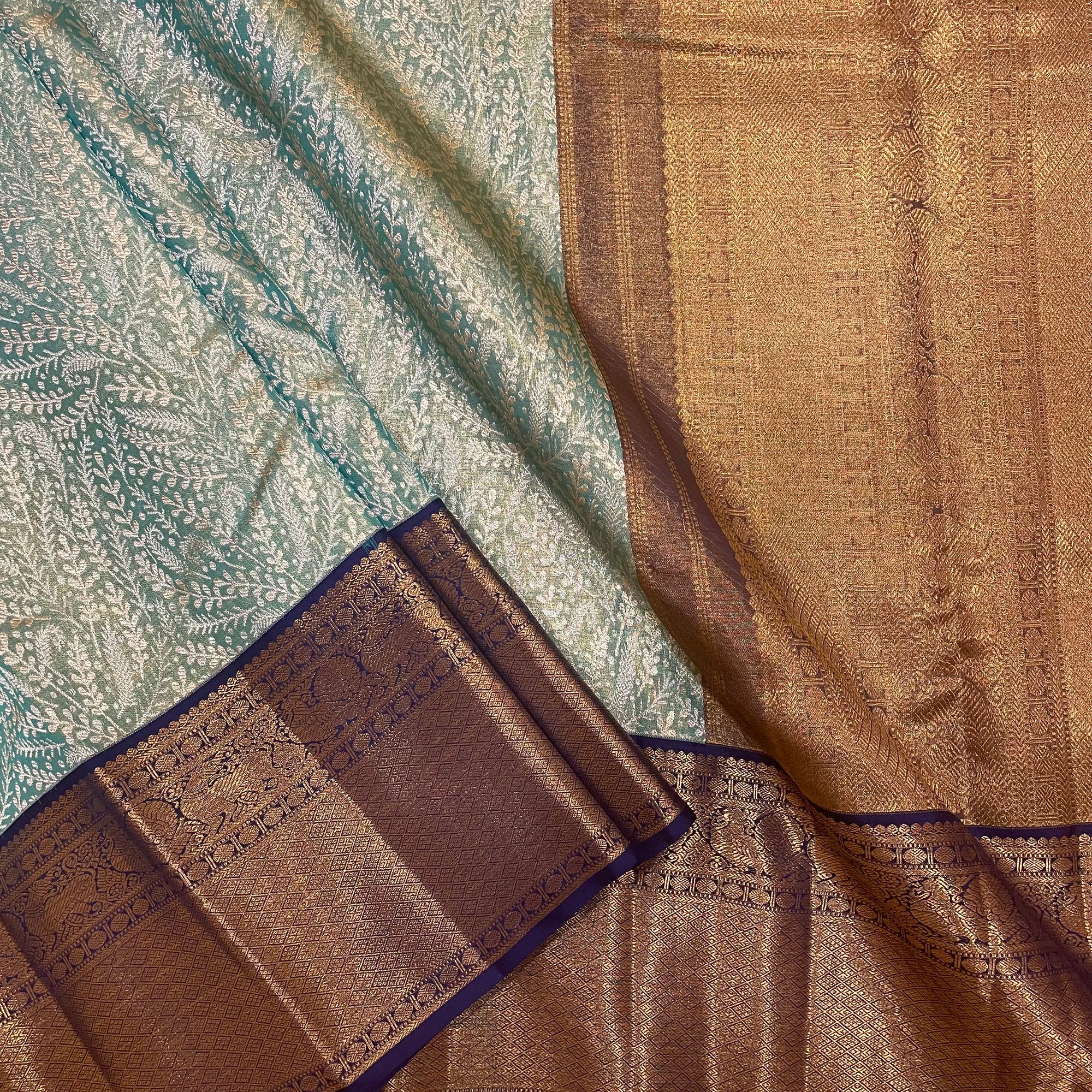 SHS5212 Kanchipuram Wedding Silk Sari