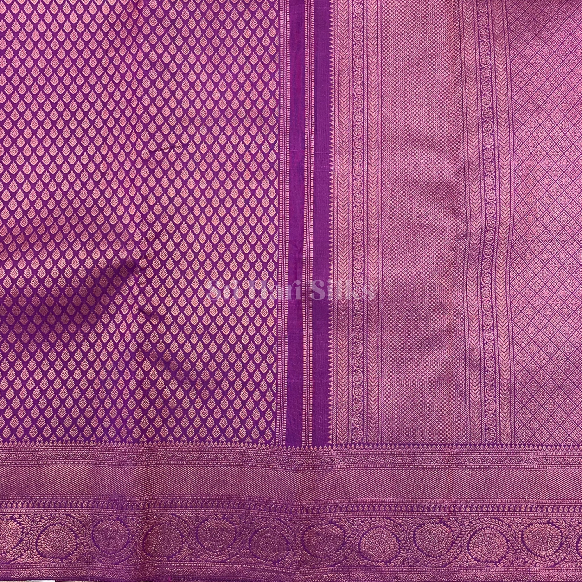 SHS4237 Kanchipuram pure handloom Silk Sari