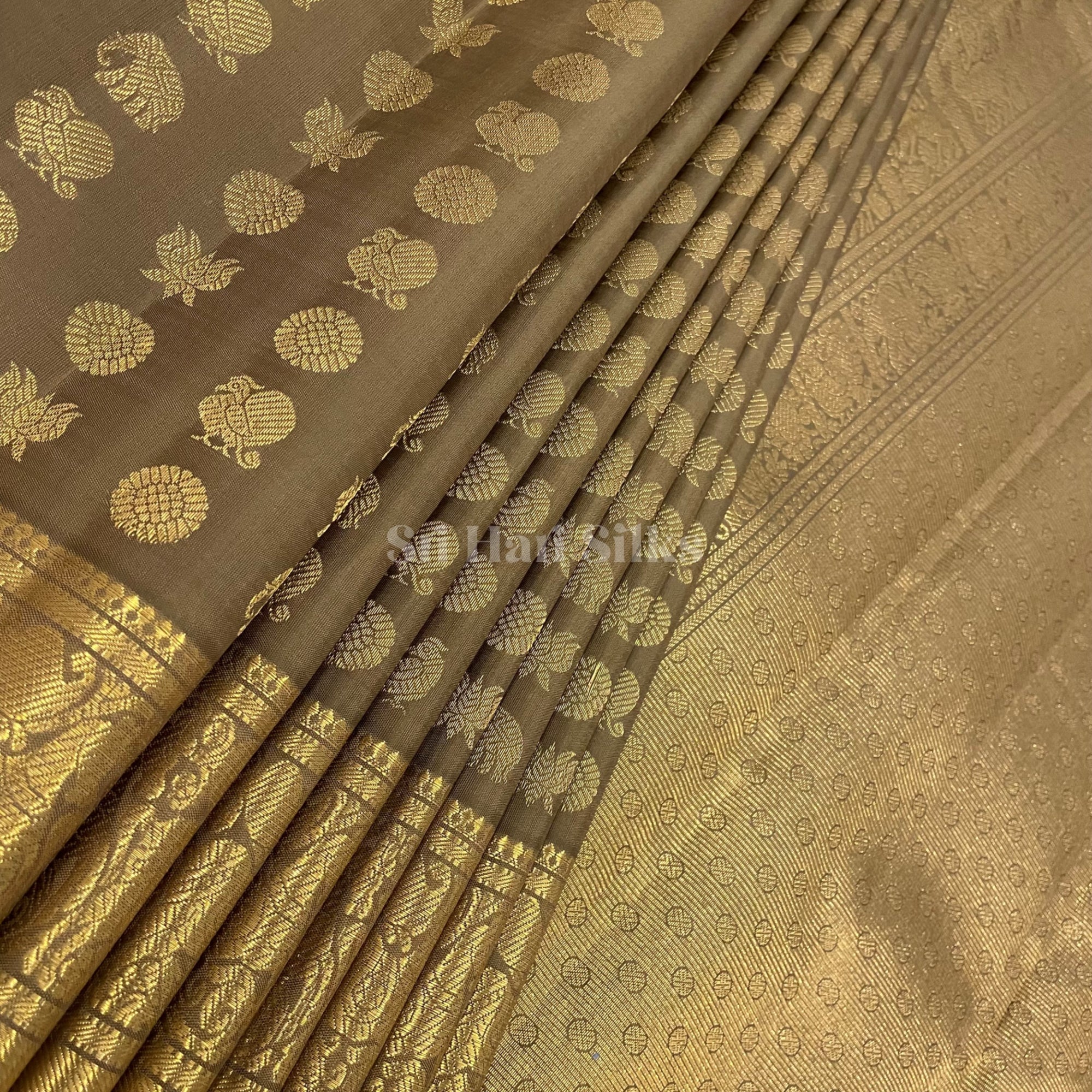 SHS4306 Kanchipuram wedding Silk Sari