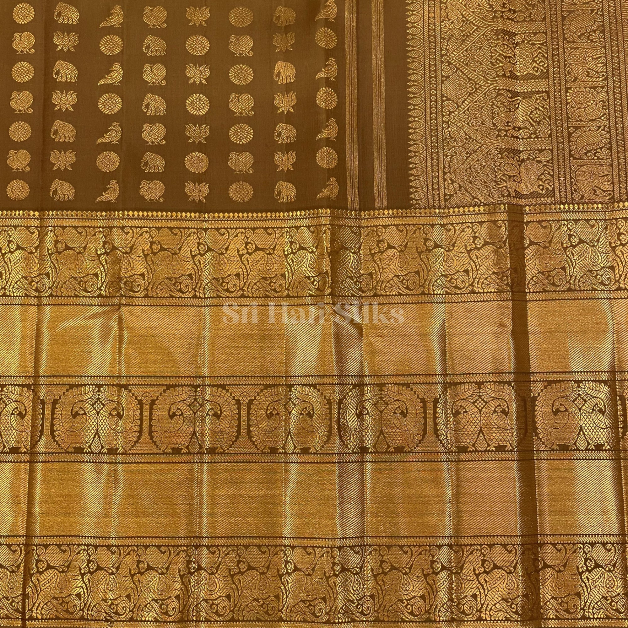 SHS4306 Kanchipuram wedding Silk Sari