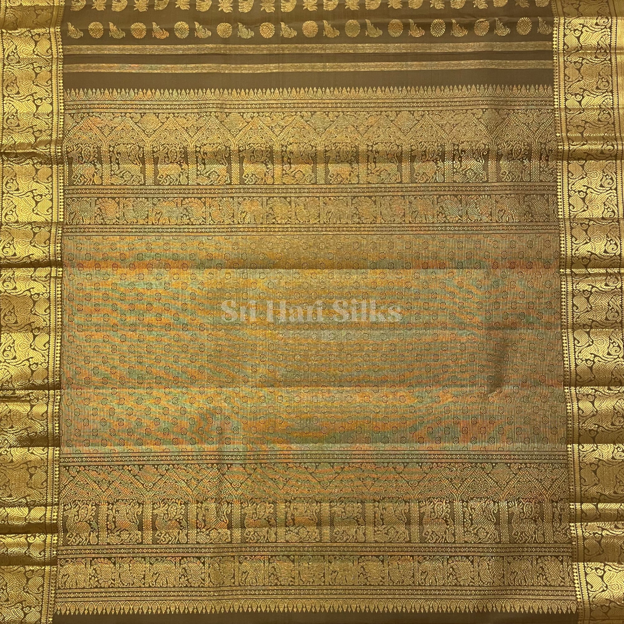SHS4306 Kanchipuram wedding Silk Sari