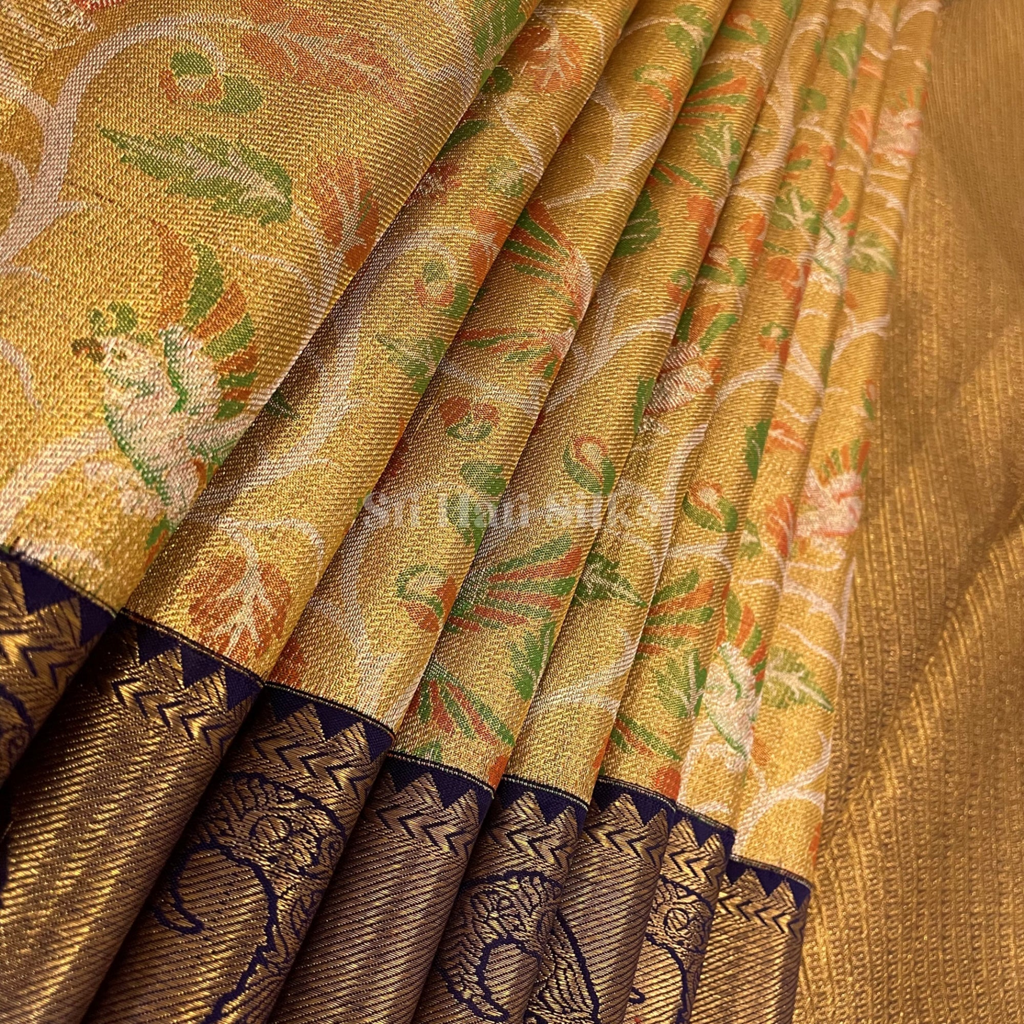 SHS4307 Kanchipuram wedding Silk Sari