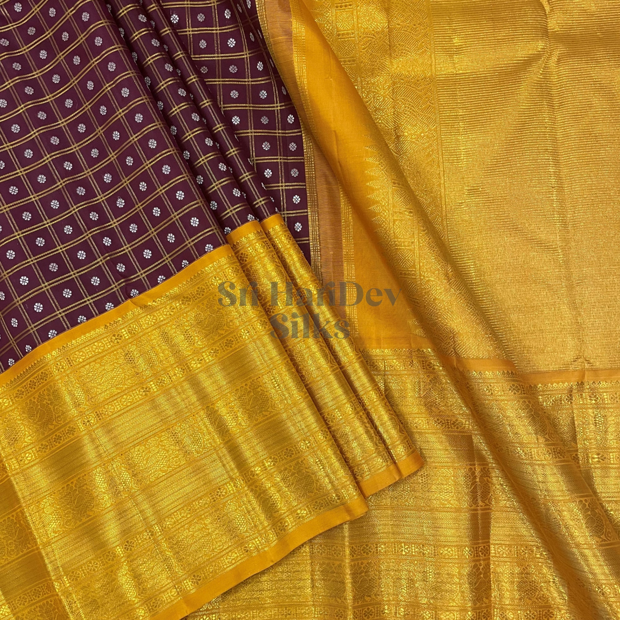 SHS5712 Kanchipuram Pure Handloom Silk Sari