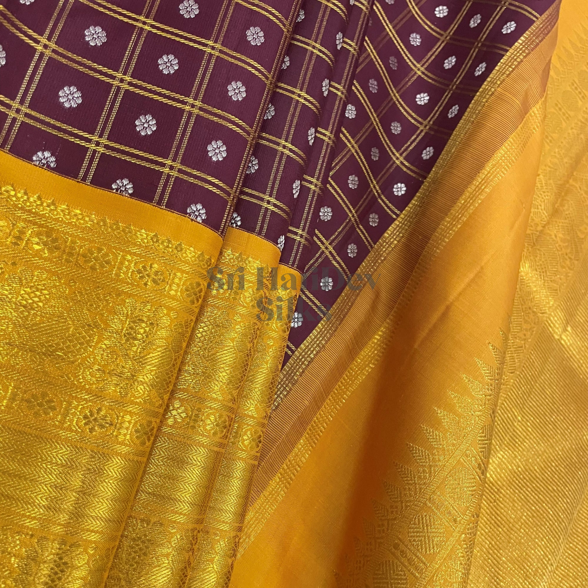 SHS5712 Kanchipuram Pure Handloom Silk Sari