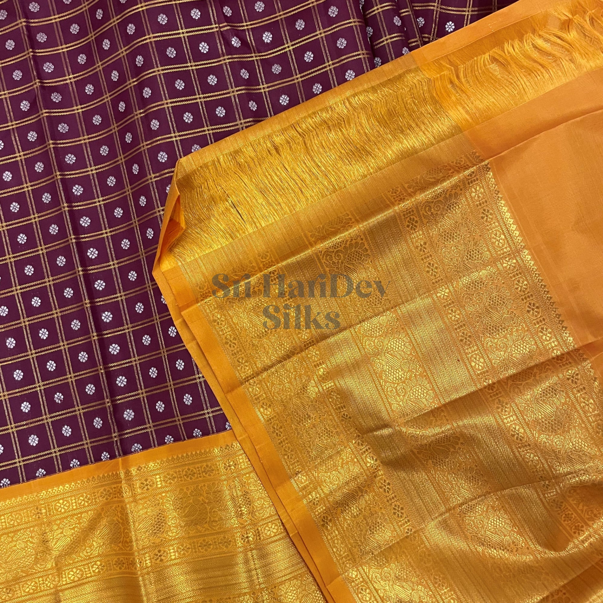 SHS5712 Kanchipuram Pure Handloom Silk Sari