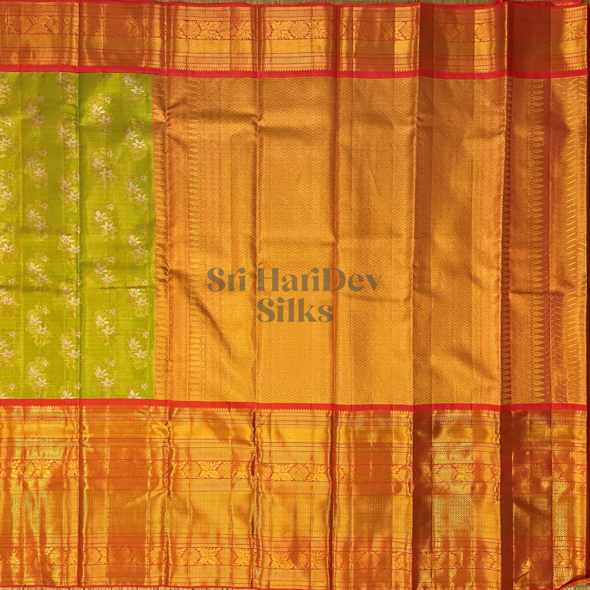 SHS5693 Kanchipuram Pure Handloom Silk Sari